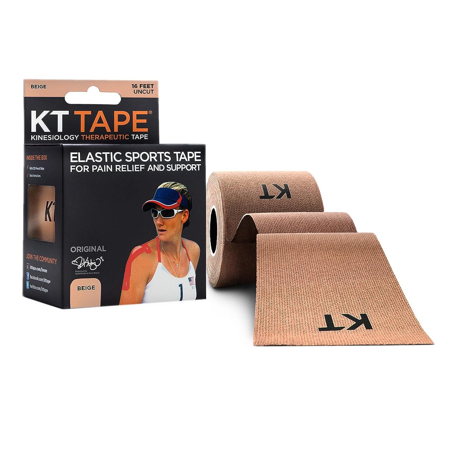 Li-Ning KT Tape Original Kinesiology Therapeutic Supporter 1Roll Uncut - Best Price online Prokicksports.com