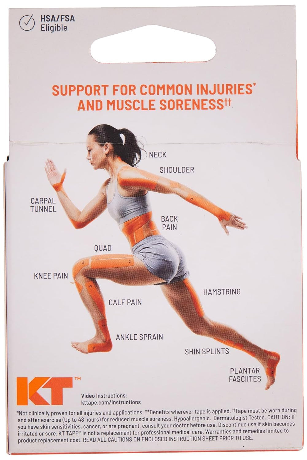 Li Ning KT TAPE PRO Oxygen Kinesiology Tape (KTPROX20) with Celliant® Infrared Technology – 20 Pre-Cut Strips | Water Resistant, Up to 7-Day Wear & Latex-Free - Best Price online Prokicksports.com