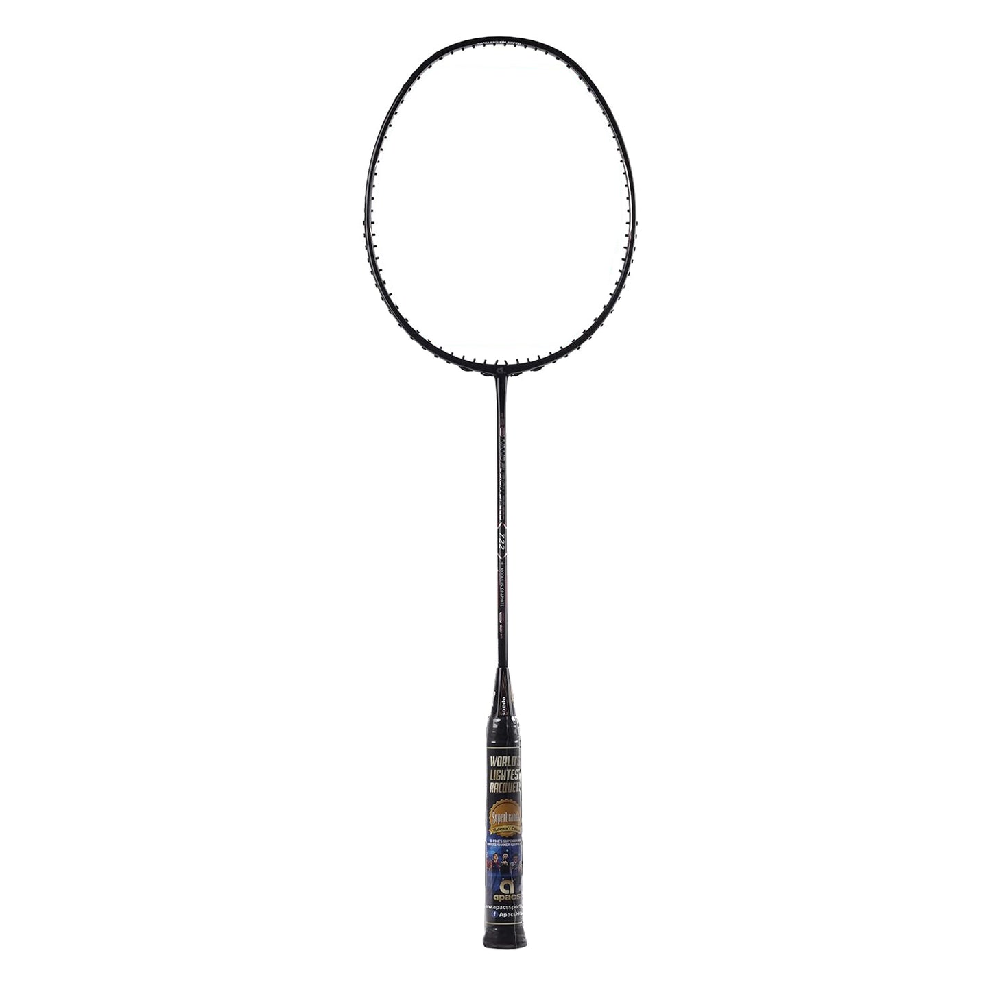 Apacs Nano Fusion Speed 722 Badminton Racquet without Cover, Grey (6U-G2) - Best Price online Prokicksports.com