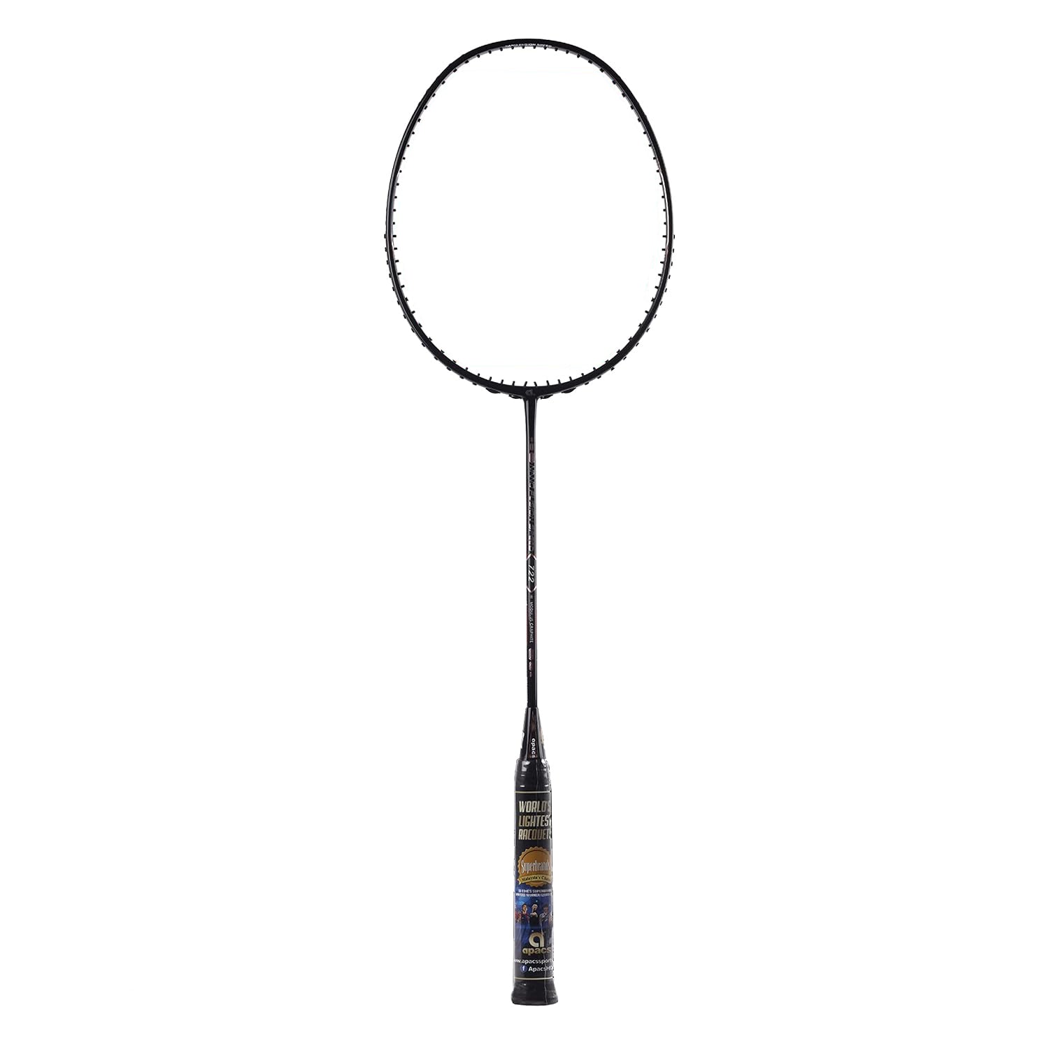 Apacs Nano Fusion Speed 722 Badminton Racquet without Cover, Grey (6U-G2) - Best Price online Prokicksports.com