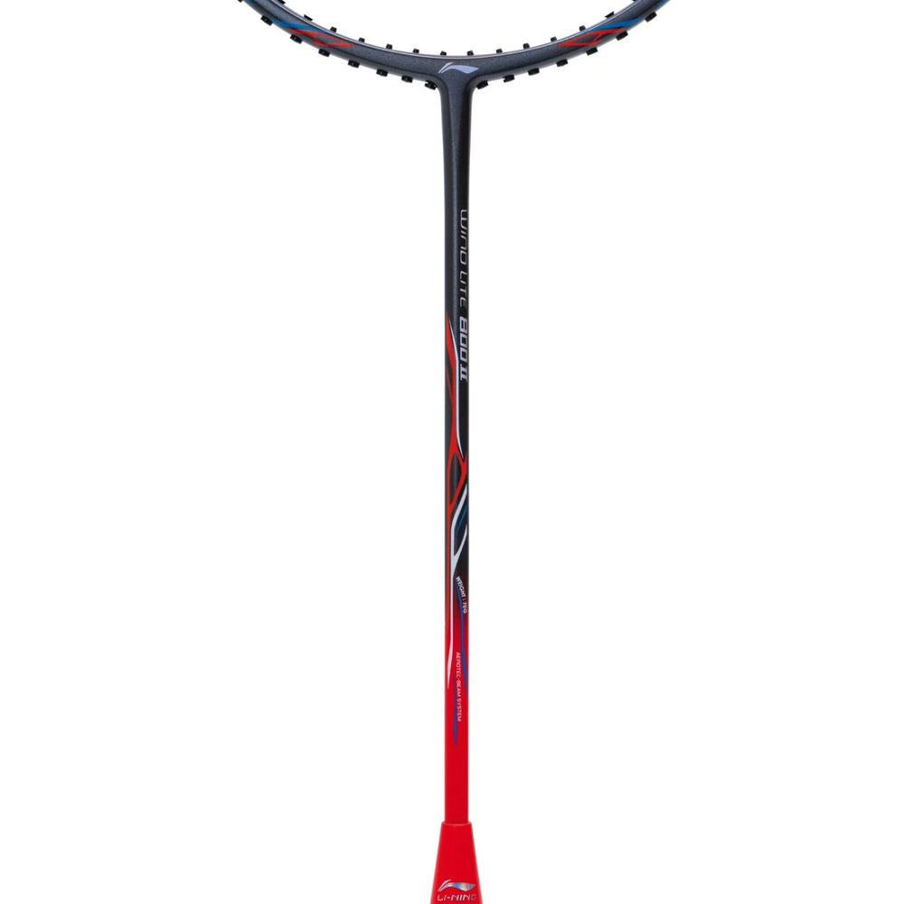 Li-Ning Wind Lite 800 II G6 Unstrung Badminton Racket Dark Grey/Red – Lightweight 78g Graphite Frame, High-Speed Racquet for Intermediate & Advanced Players - Best Price online Prokicksports.com
