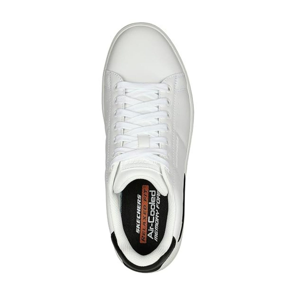 Skechers Men’s Verloma Bening Lace-Up Sneakers – Relaxed Fit, Synthetic Upper & Air‑Cooled Memory Foam Comfort - Best Price online Prokicksports.com