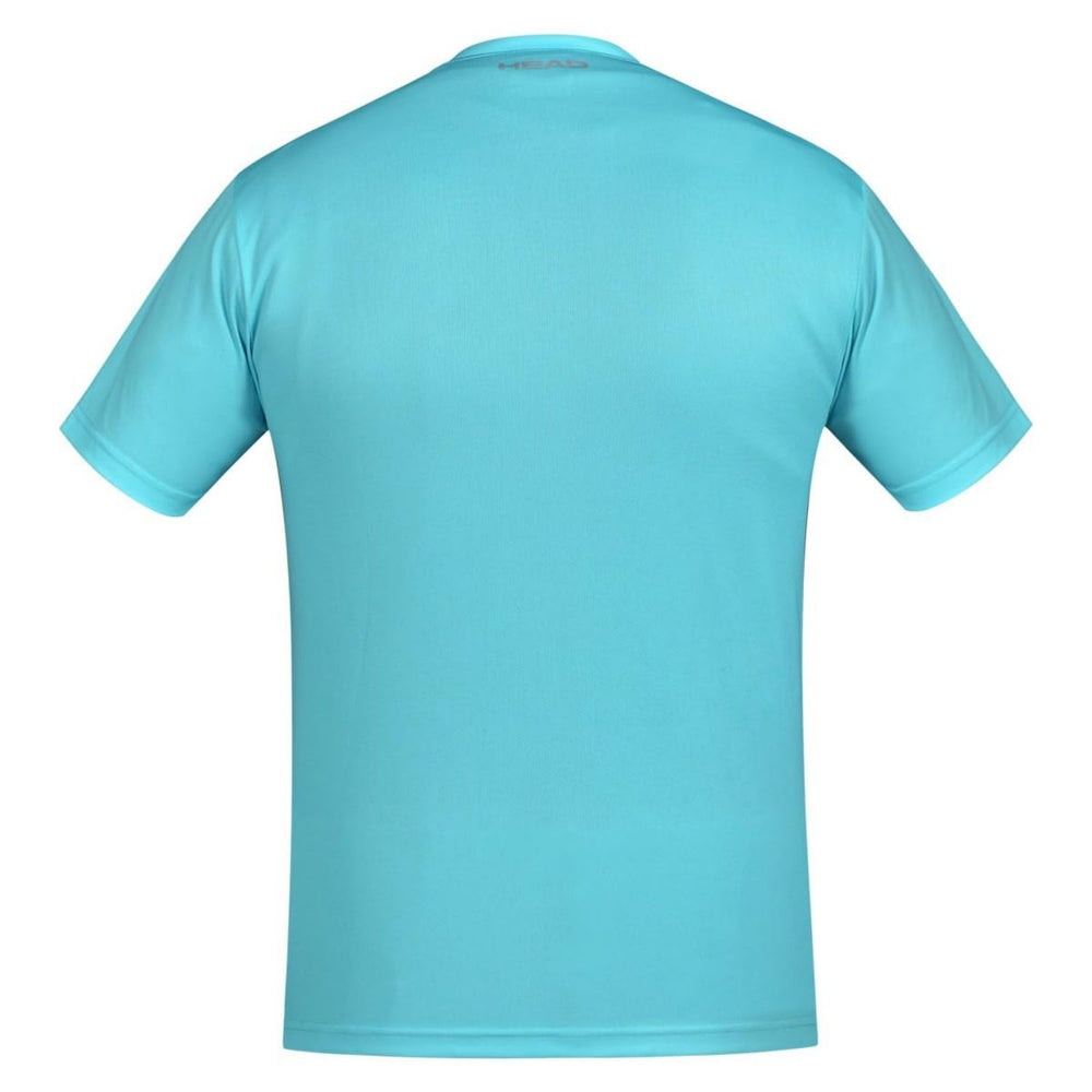HEAD HCD Model Men's Round Neck T-Shirt – 100% Polyester | Moisture-Wicking, Regular Fit, Crew Neck - Best Price online Prokicksports.com
