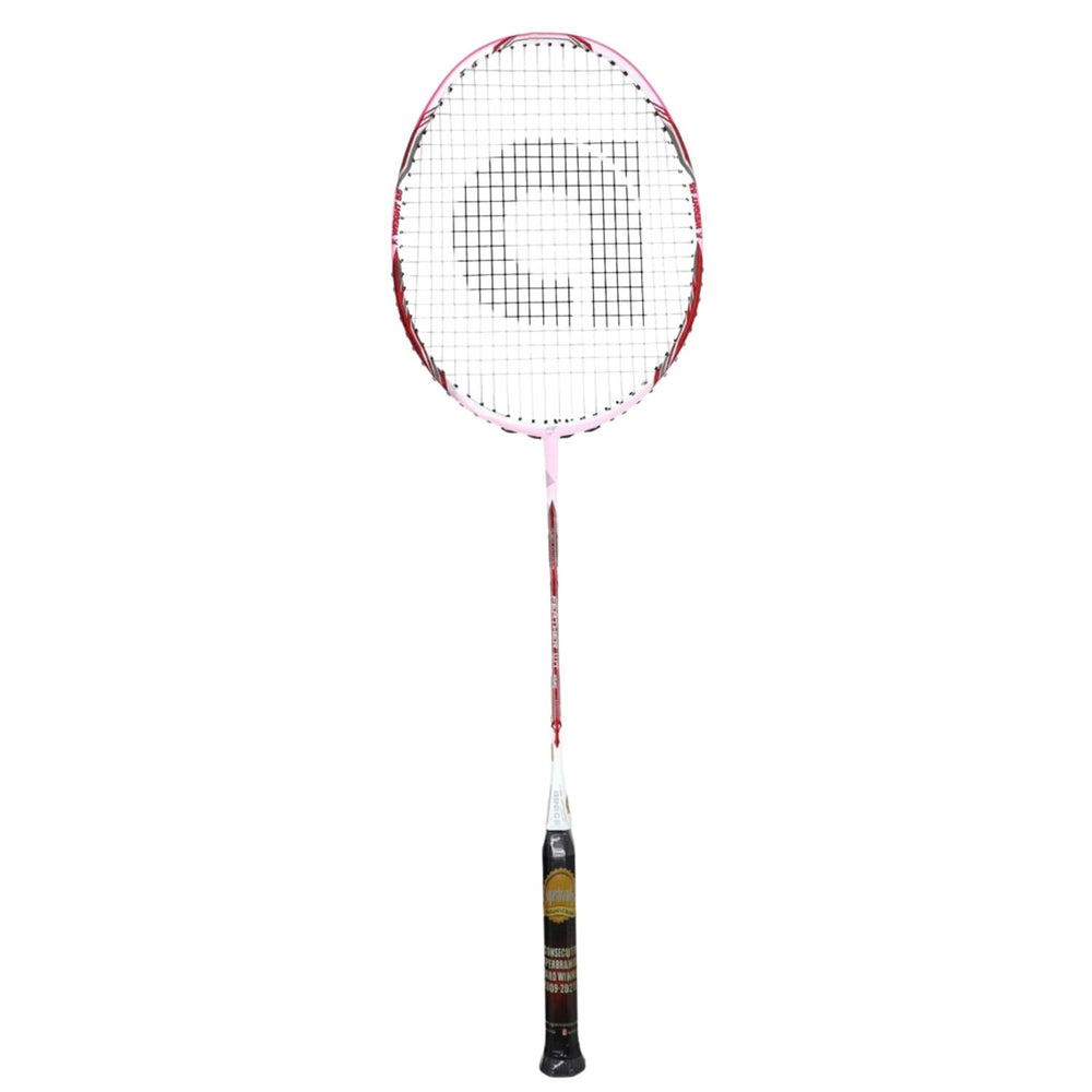 Apacs Feather Weight 55 Unstrung Badminton Racquet | Ultra-Light 58g Frame | High Modulus Graphite | Powerful Smash Control | Advanced Speed Racquet