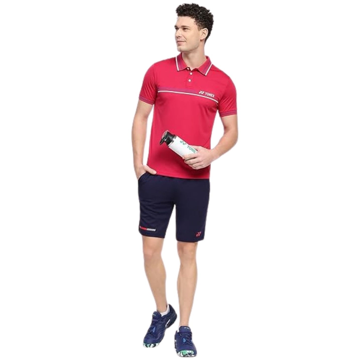Yonex 2748 Easy4 Men’s Sports Shorts | TruDry Quick Dry Breathable Fleecy Polyester Athletic Shorts for Badminton, Tennis, Squash, Pickleball | Yonex Easy4 Series Lightweight - Best Price online Prokicksports.com