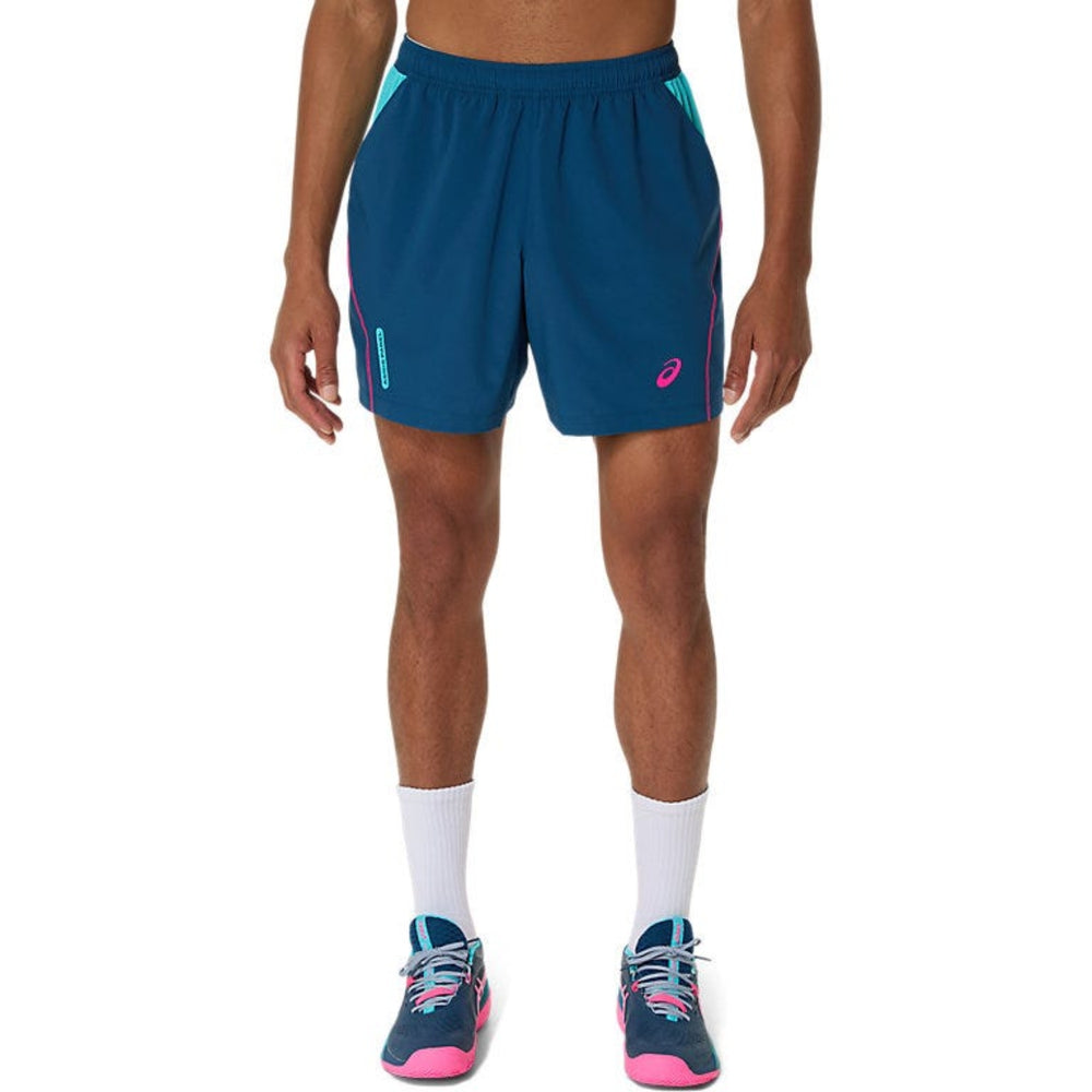 ASICS PADEL COURT 7IN SHORT for Men | Lightweight Stretch Woven Shorts with Quick-Dry Fabric, Ball Pockets & Breathable Comfort - Best Price online Prokicksports.com