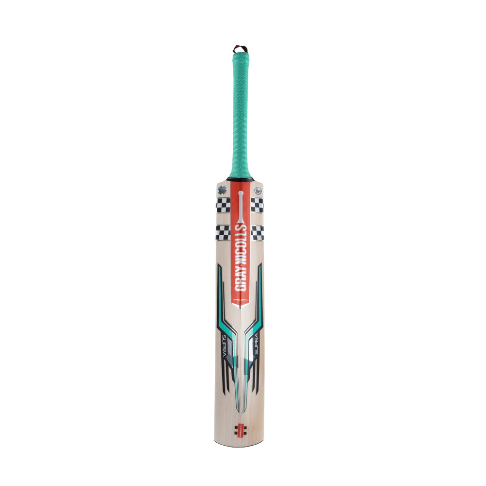 Gray Nicolls GN2 Supra English Willow Cricket Bat – Full Profile Power Bat with Thick Edges & Superior Pickup for Professional Match Performance - Best Price online Prokicksports.com