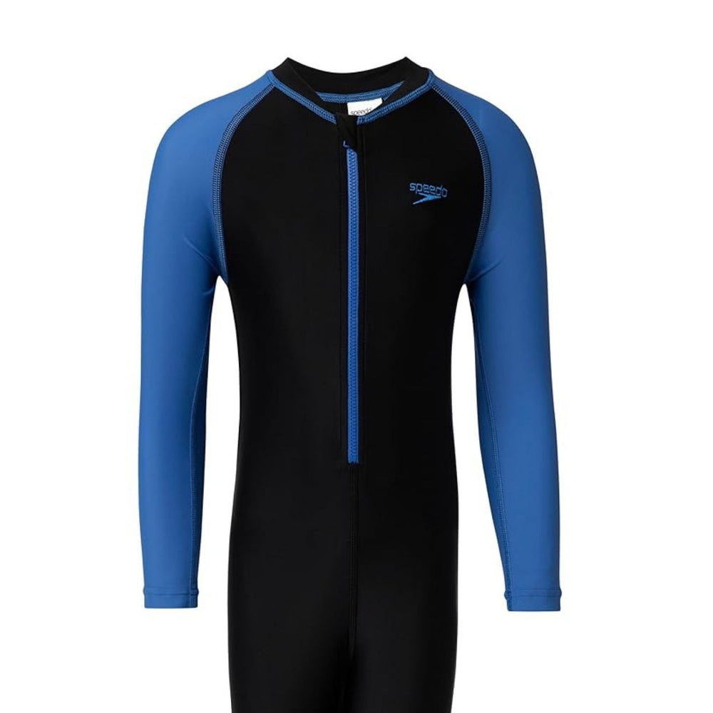 Speedo Boy’s Recycled Endurance10 All In One Suit – UPF 40+ Full‑Coverage Sunsuit with Front Zip - Best Price online Prokicksports.com