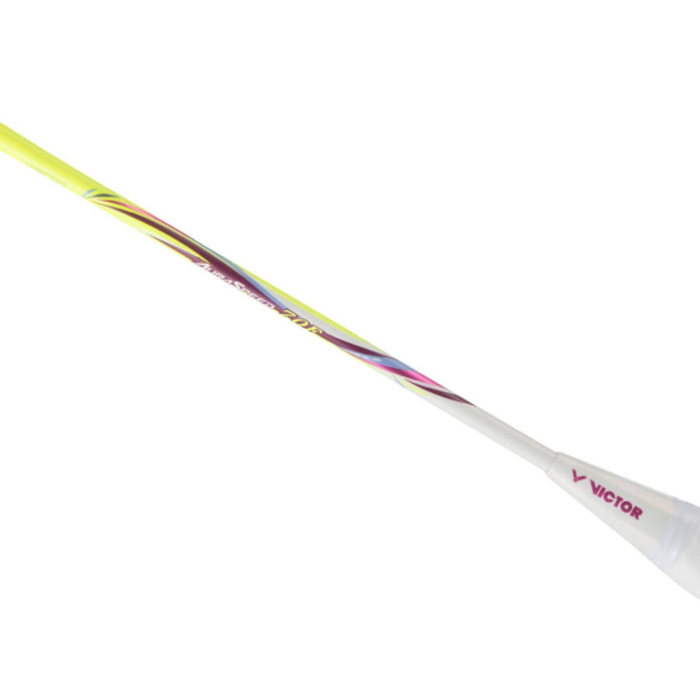 Victor Auraspeed 70 F Unstrung Badminton Racquet – 4U5 Lightweight Unstrung Racket in Romantic Powder for Speed, Control & Fast Reaction Play - Best Price online Prokicksports.com