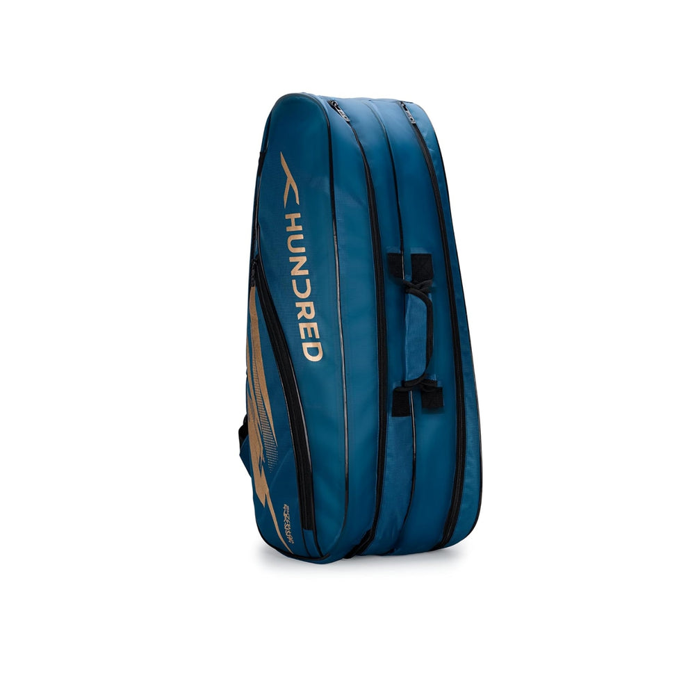 HUNDRED HBCK-3M085 Smash 2 Compartment Badminton Kit Bag | Spacious & Durable Dual-Compartment Gear Bag - Best Price online Prokicksports.com