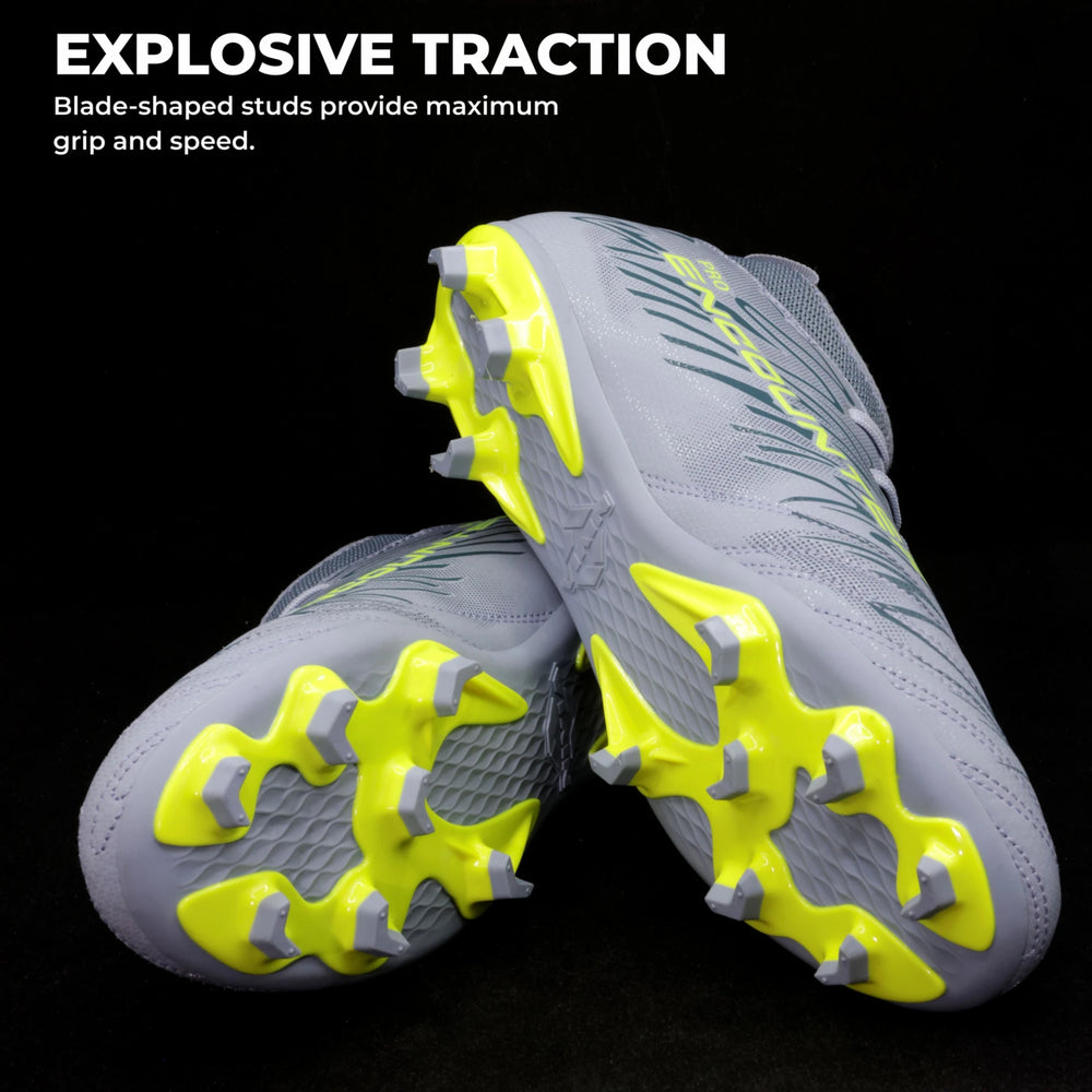 NIVIA Encounter Pro 11 Football Shoes | Lightweight TPU Football Studs with Dynamic Ankle Collar & Precision Ball Control - Best Price online Prokicksports.com