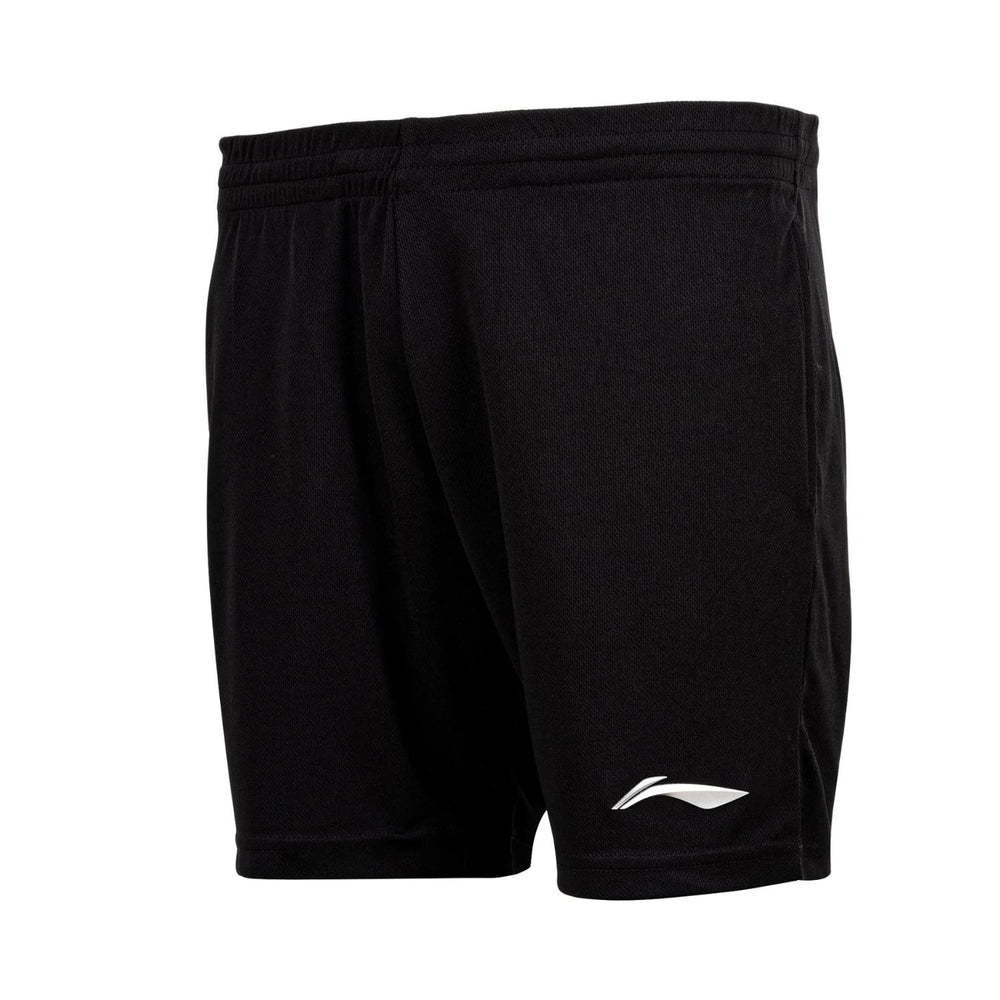Li-Ning AKST725 Men’s Badminton Shorts – Turbo Dri Air Dry Tech, Lightweight Polyester, Quick Dry, Breathable, Black/Silver - Best Price online Prokicksports.com