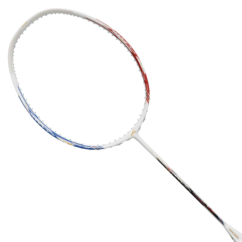 Hundred Flareon Typhoon Unstrung Badminton Racquet | Superlight Carbon Fibre Frame with CNTRL Foam Technology | Speed & Control Series - Best Price online Prokicksports.com