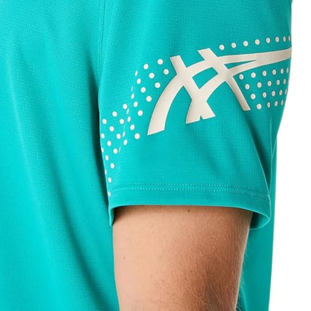 ASICS Icon SS Top Men T-Shirt Roundneck | Breathable & Comfortable Sports Tee for Training & Casual Wear - Best Price online Prokicksports.com