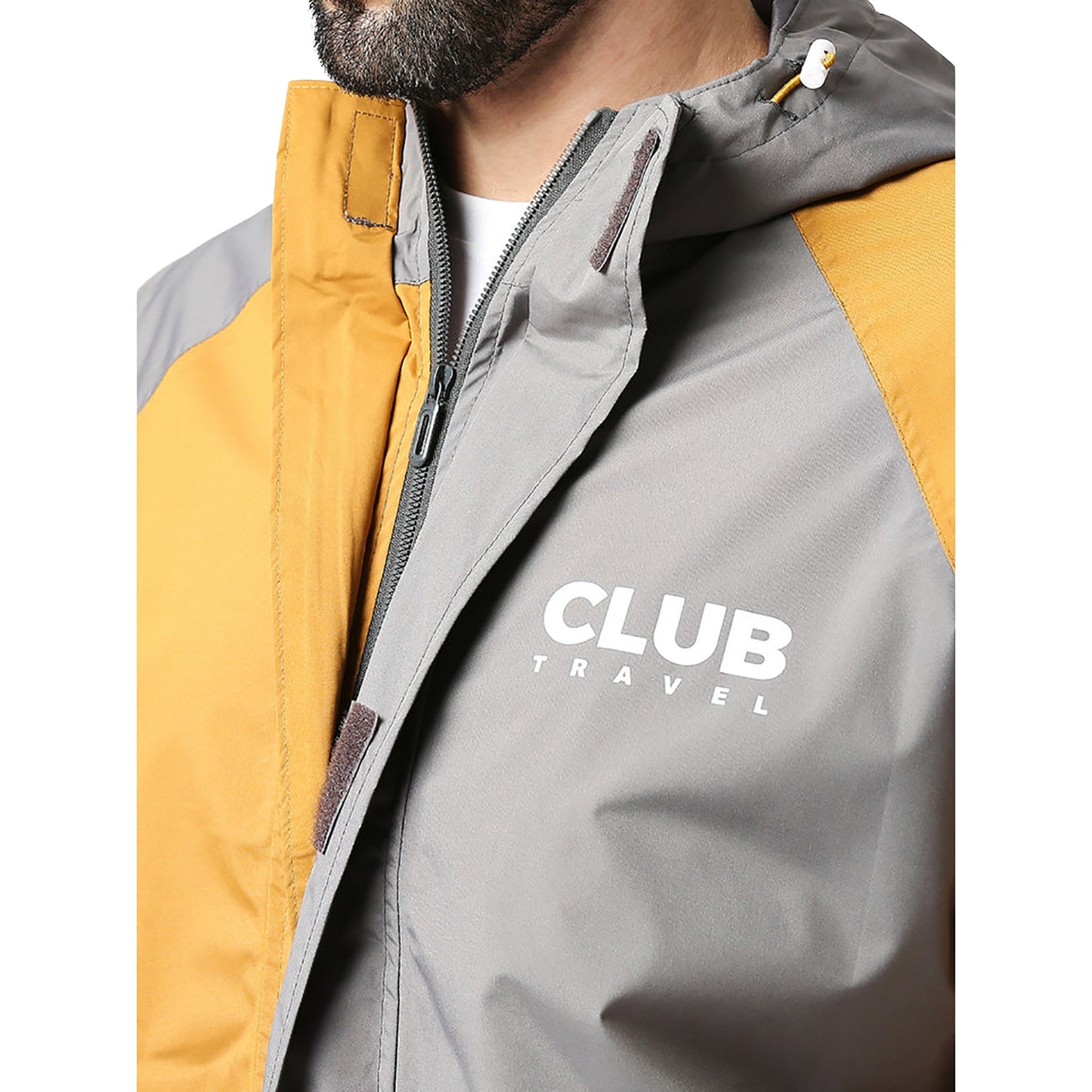 Zeel Outdoor Essential Men’s Waterproof Rain Jacket MJ106 – Lightweight, Hooded Windcheater for Monsoon, Travel, Trekking, Hiking, Camping - Best Price online Prokicksports.com
