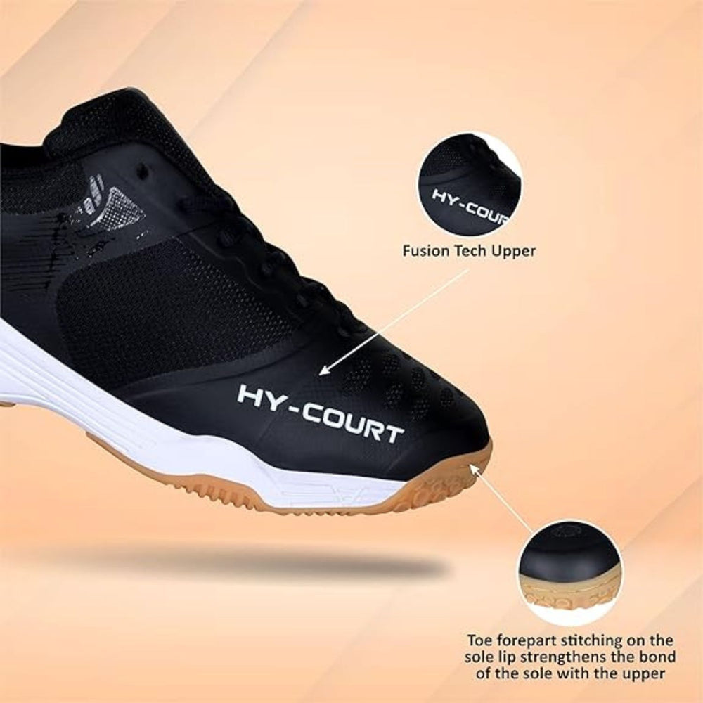 Nivia HY-Court 2.1 Badminton Shoes for Men | Non-Marking Sole | Cushioned Insole | Breathable Mesh | Lightweight Design - Best Price online Prokicksports.com