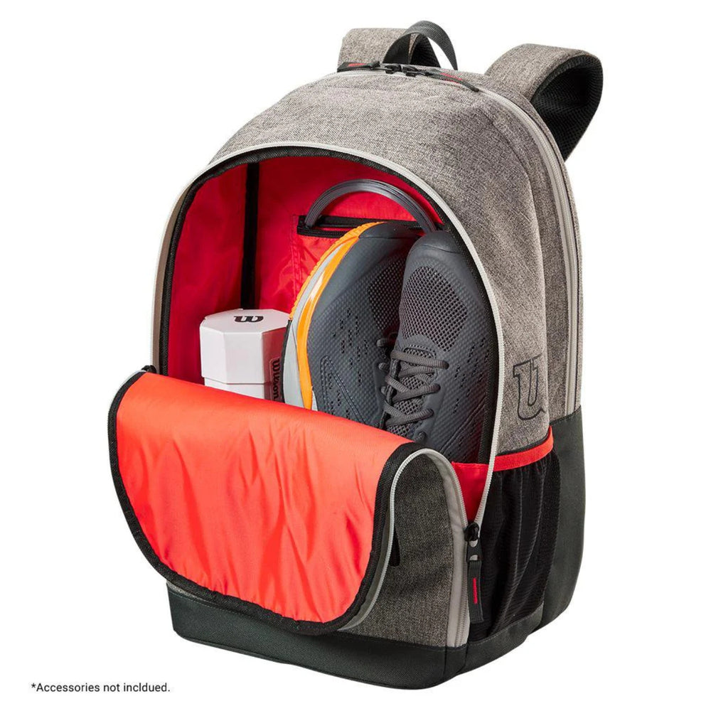 Wilson Team Tennis Backpack | Durable & Spacious Racquet Bag | Lightweight Sports Backpack for Tennis Gear, Shoes, Clothing & Accessories - Best Price online Prokicksports.com