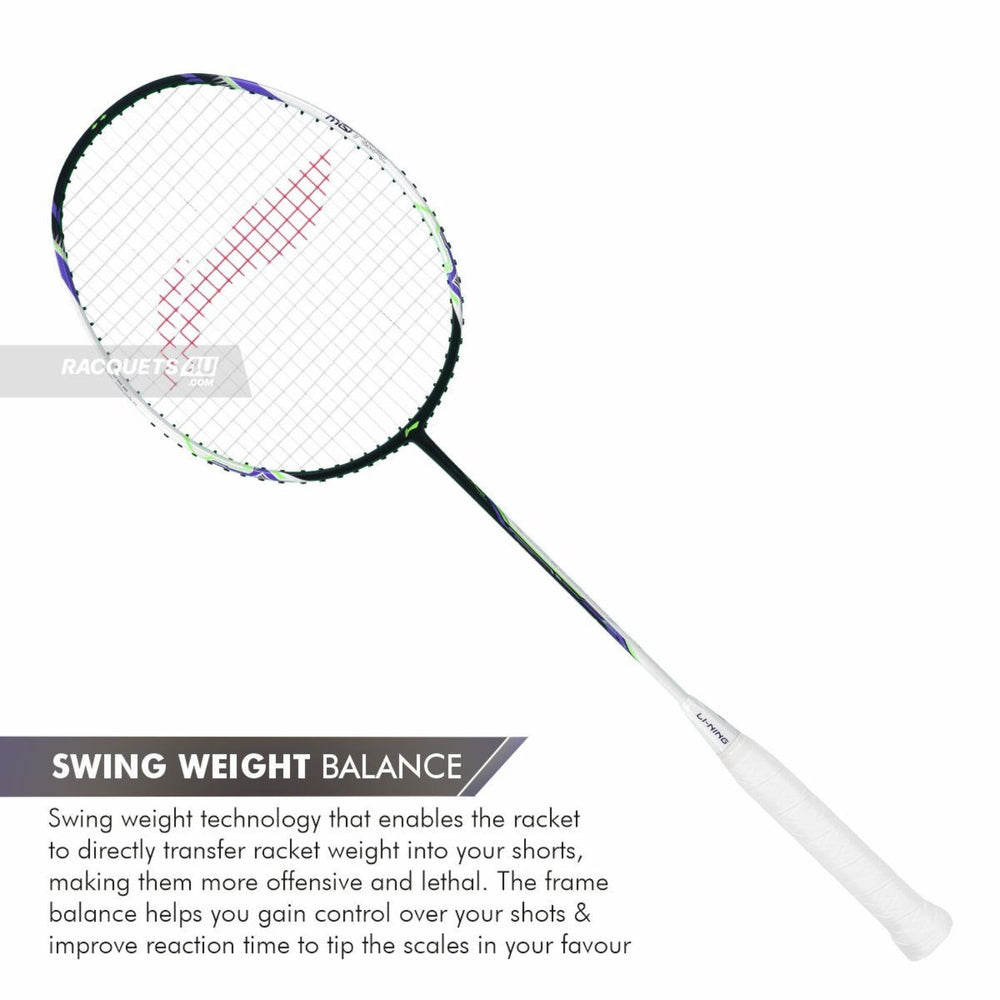 Li-Ning Halbertec Motor Unstrung Badminton Racquet – Power & Speed Performance Frame - Best Price online Prokicksports.com
