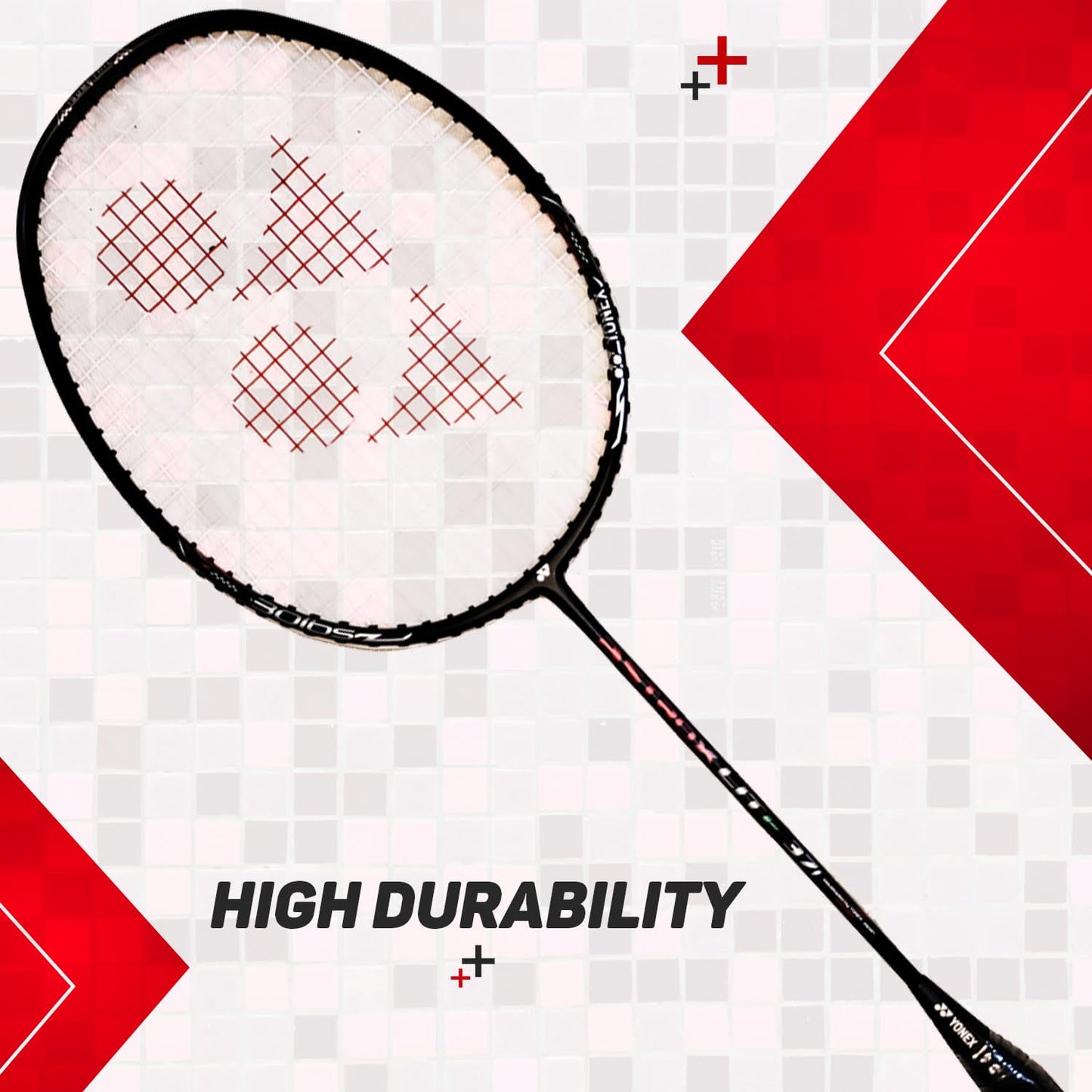 Yonex Astrox 37I Strung Badminton Racquet, Black - Best Price online Prokicksports.com