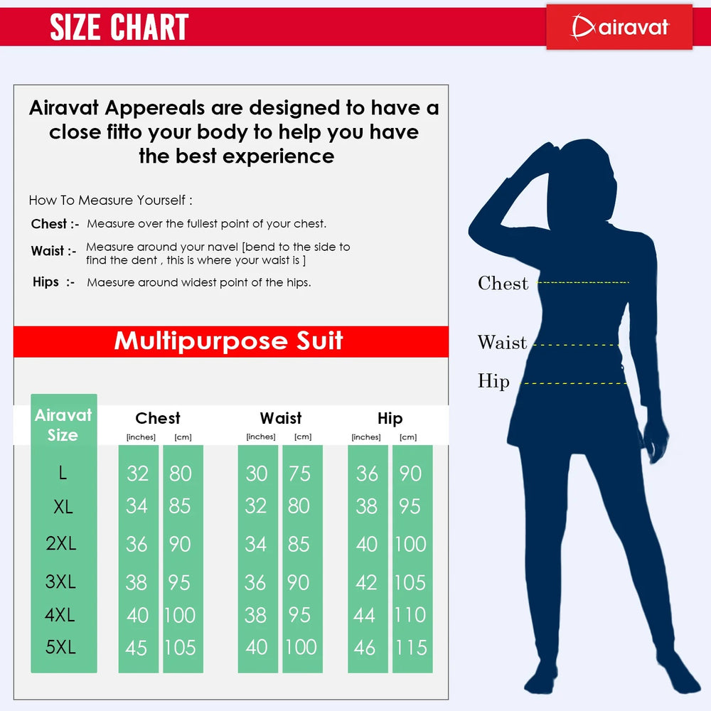 AIRAVAT 5007 Women's Swimwear | Stretchable & UV-Protected Swimming Suit | Comfortable & Flexible Fit for Training & Leisure | One-Piece Swimsuit - Best Price online Prokicksports.com