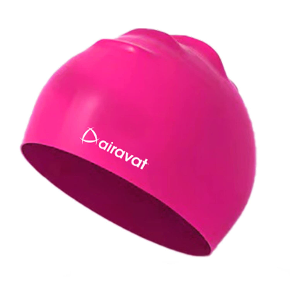 Airavat 001 Basic Swimming Cap | Waterproof, Stretchable & Comfortable | Unisex Swim Cap for Men, Women & Kids - Best Price online Prokicksports.com