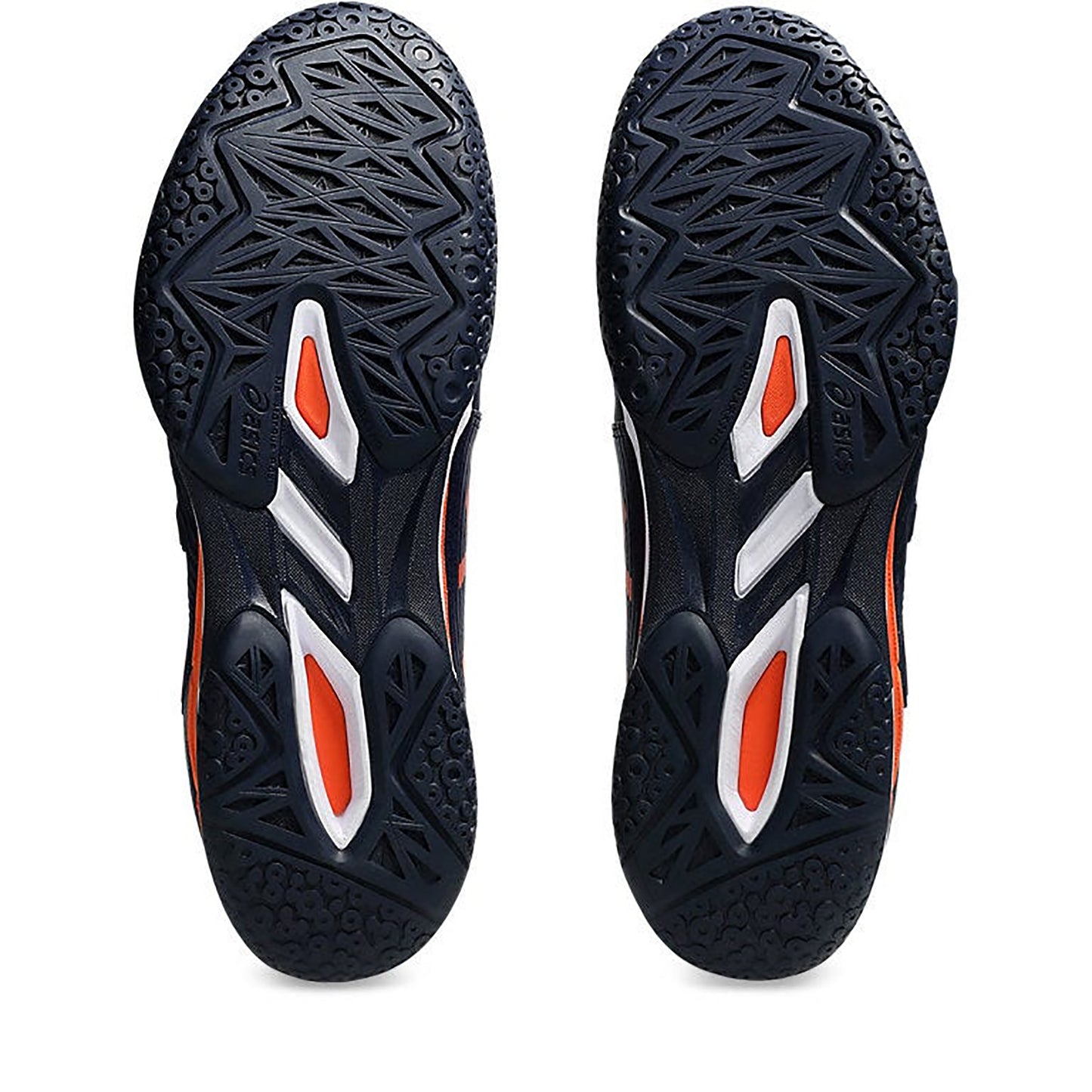 ASICS COURT CONTROL FF 3 (M) Badminton Shoes - Midnight/Nova Orange - Men’s Performance Footwear - Best Price online Prokicksports.com
