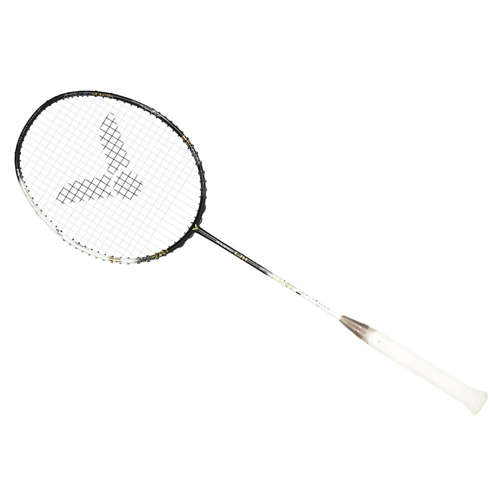 Victor Auraspeed LJH 4U6 Unstrung Badminton Racquet – Bright Silver, Lightweight Unstrung Racket for Speed, Control, and Precision Play for Intermediate Players - Best Price online Prokicksports.com