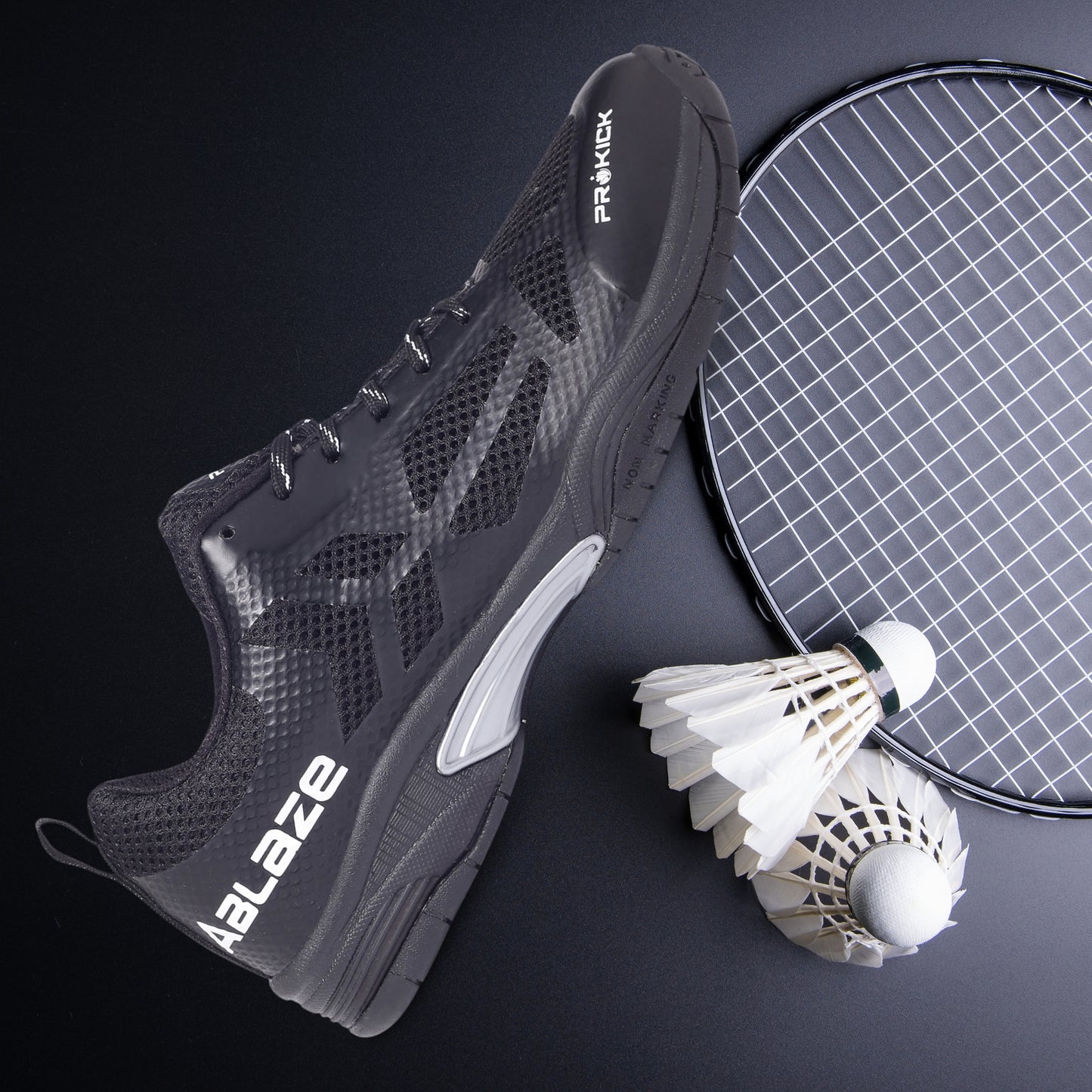 Prokick A-Blaze Non-Marking Badminton Shoes - Best Price online Prokicksports.com