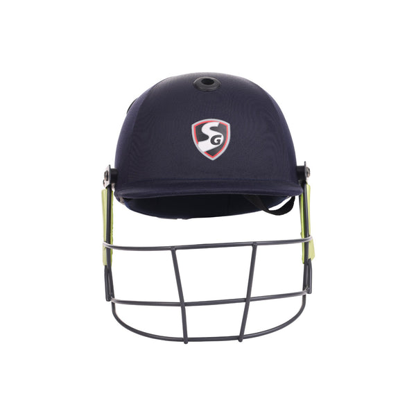 SG Aero Select Professional Cricket Helmet – Lightweight, Ventilated Batting Helmet with Steel Grill and Comfortable Fit for Maximum Safety and Visibility