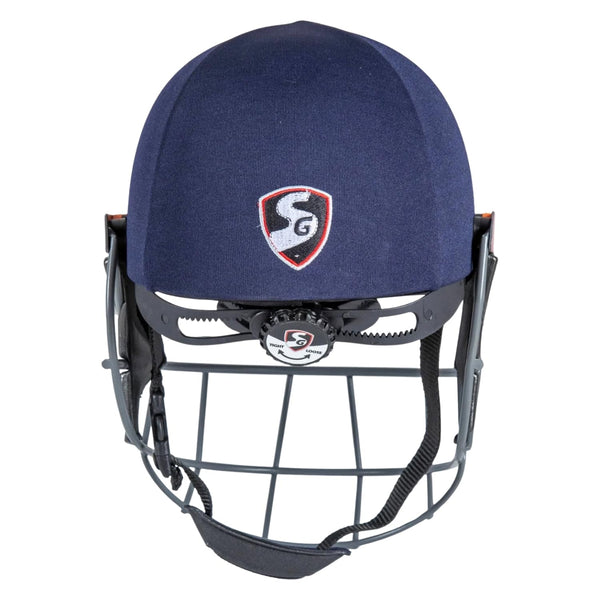 SG Aerotuff Cricket Helmet with Mild Steel Grill – Lightweight and Durable Head Protection Gear for Batting Safety and Comfort During Matches