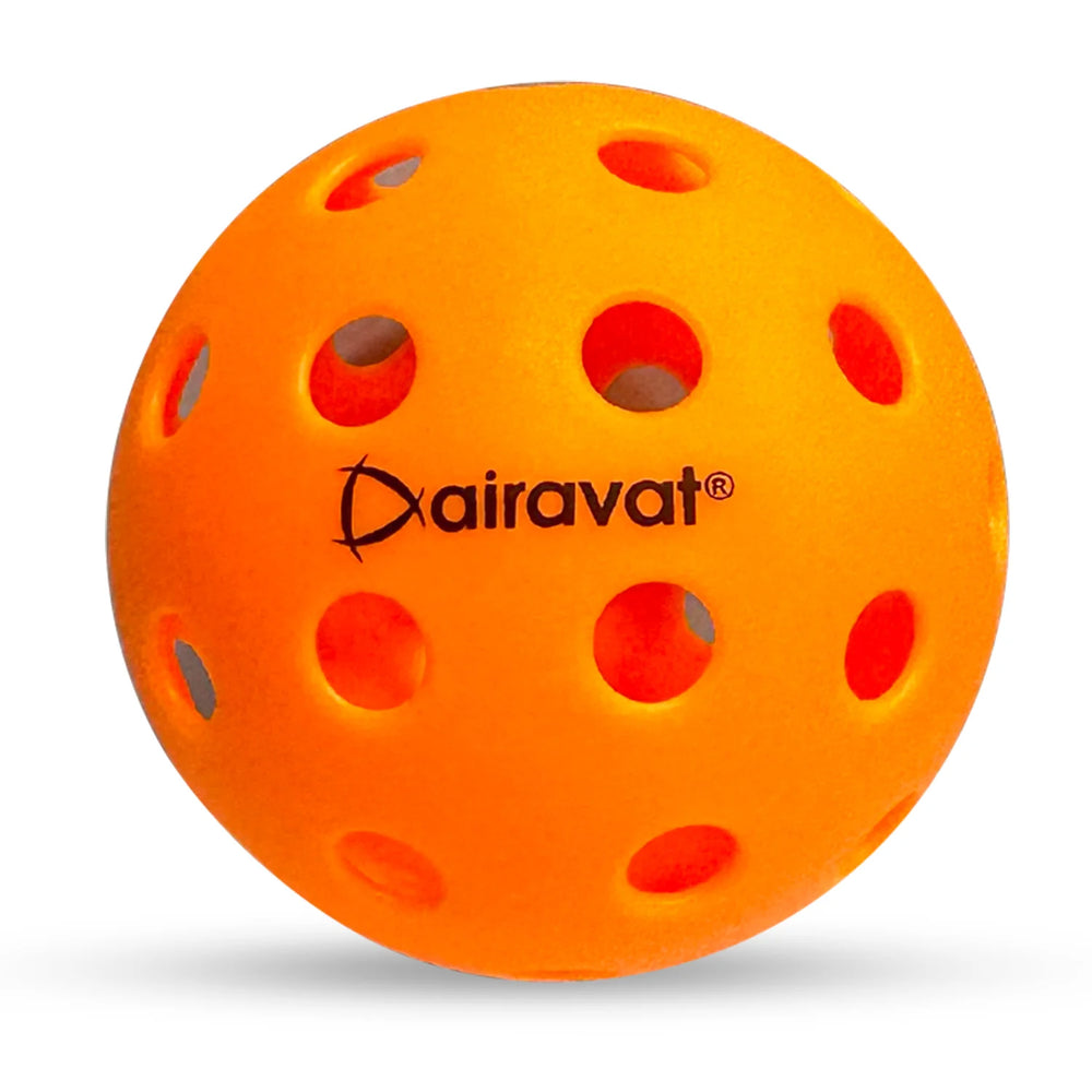 Airavat Outdoor 40 Hole Pickleball Balls, Pack of 6 - Best Price online Prokicksports.com
