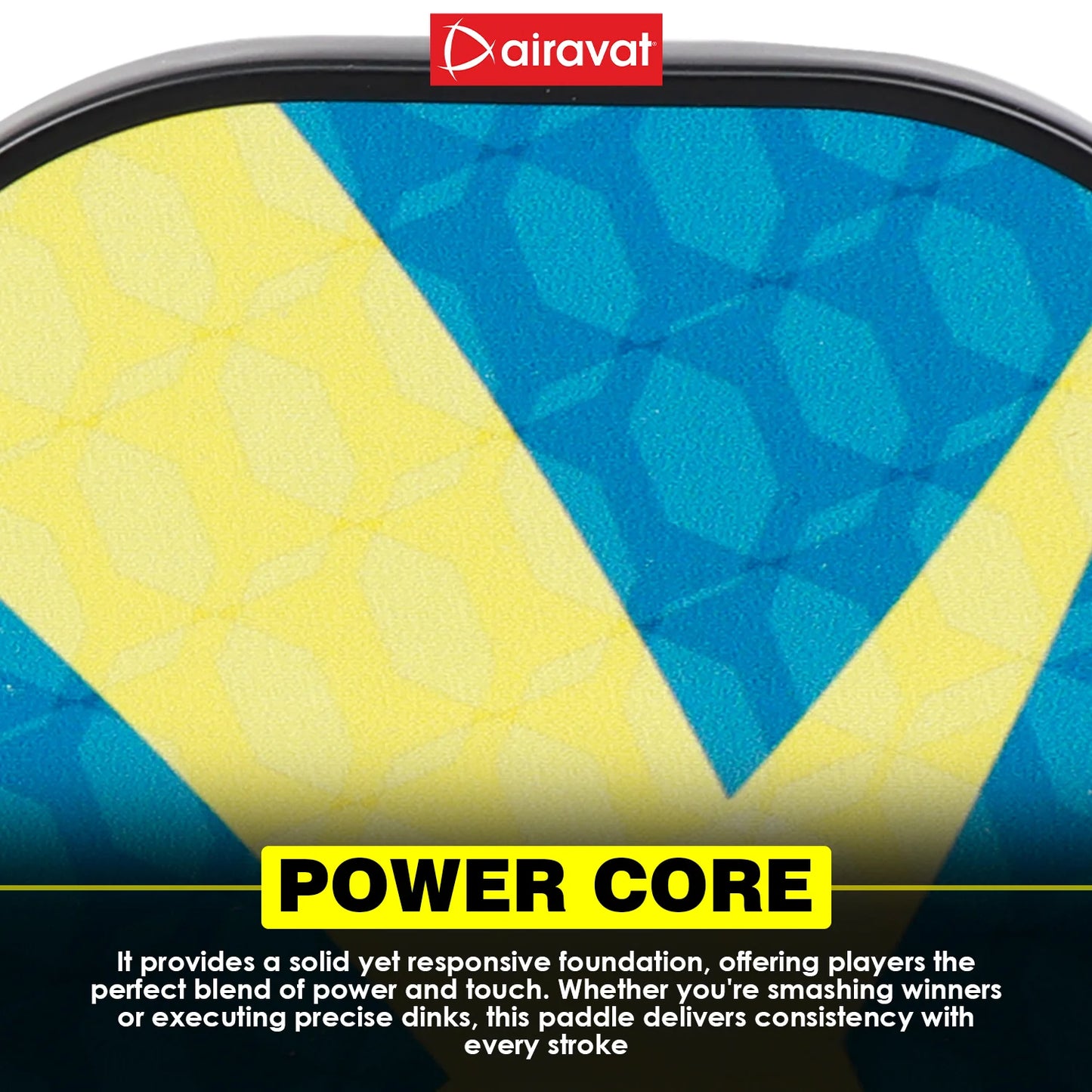 Airavat Prix 7404 Pickleball Paddle Set (Combo of 2 Pc Pickleball Paddles, 2 Pc Balls & 1 Premium Bag) - Best Price online Prokicksports.com