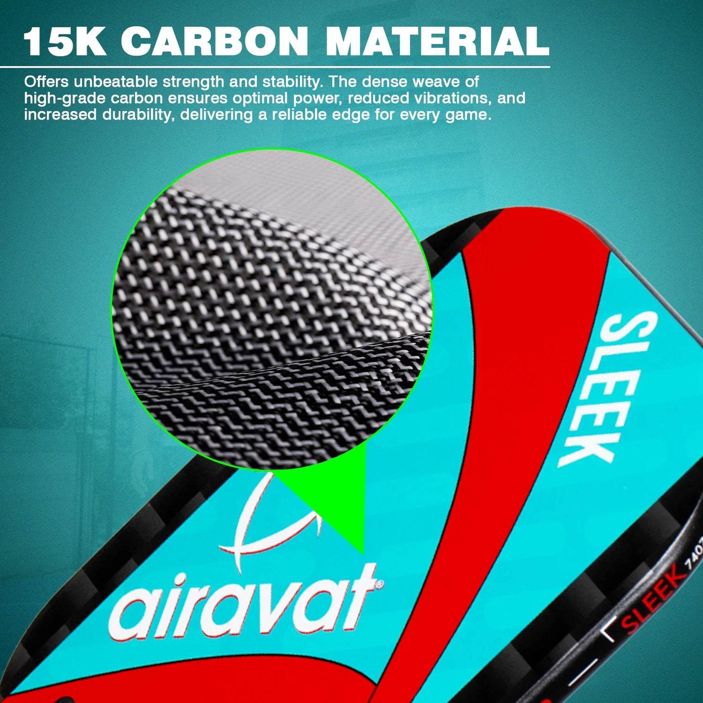 Airavat Sleek 7407 Pickleball Paddle - Best Price online Prokicksports.com