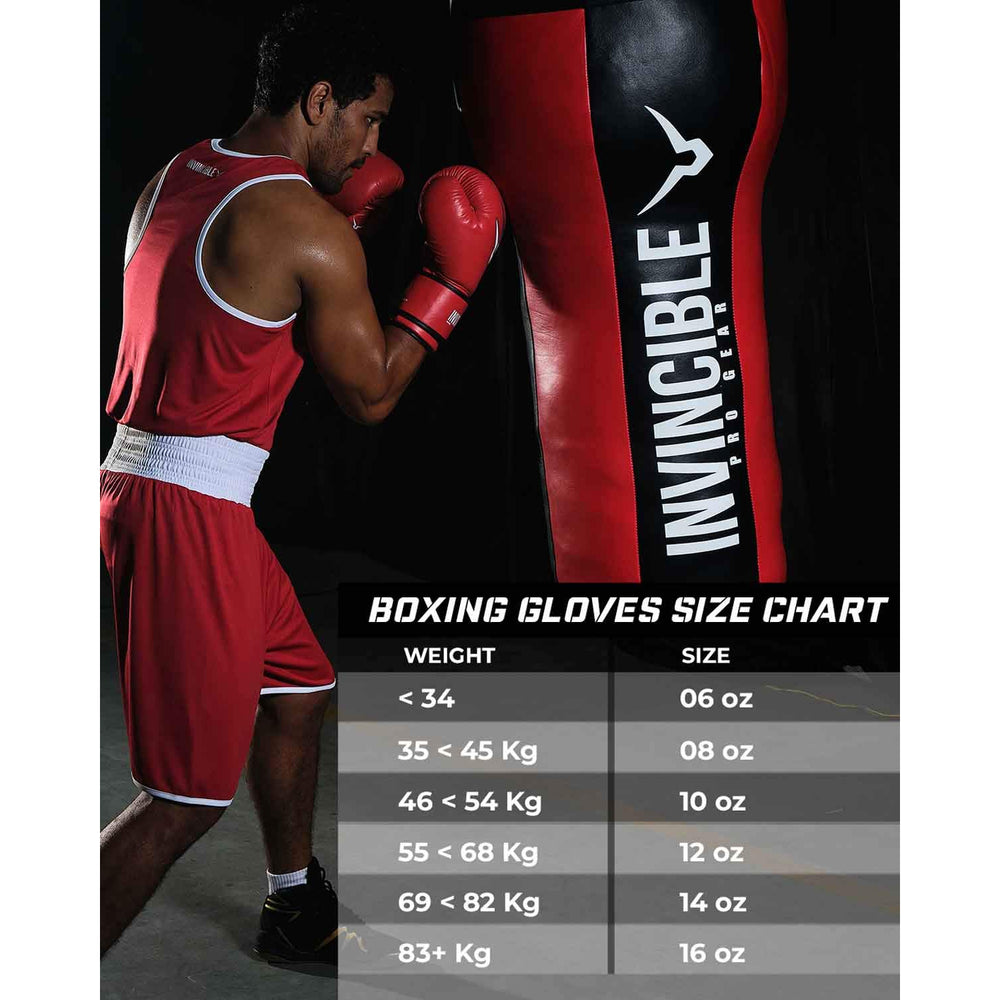 Invincible Amateur Training Boxing Gloves - Best Price online Prokicksports.com