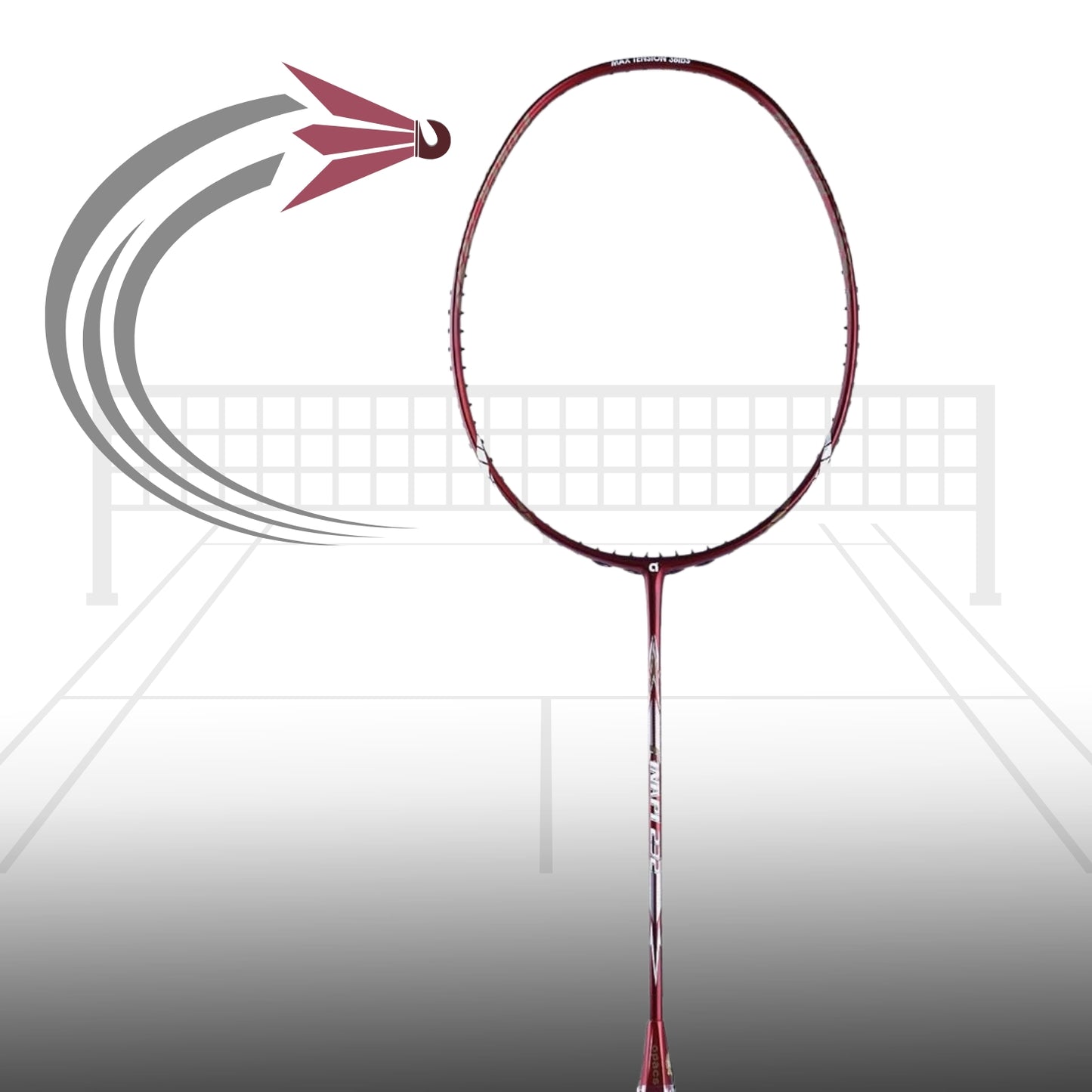 Apacs Finapi 232 Badminton Racket without Cover (4U-G1) - Best Price online Prokicksports.com