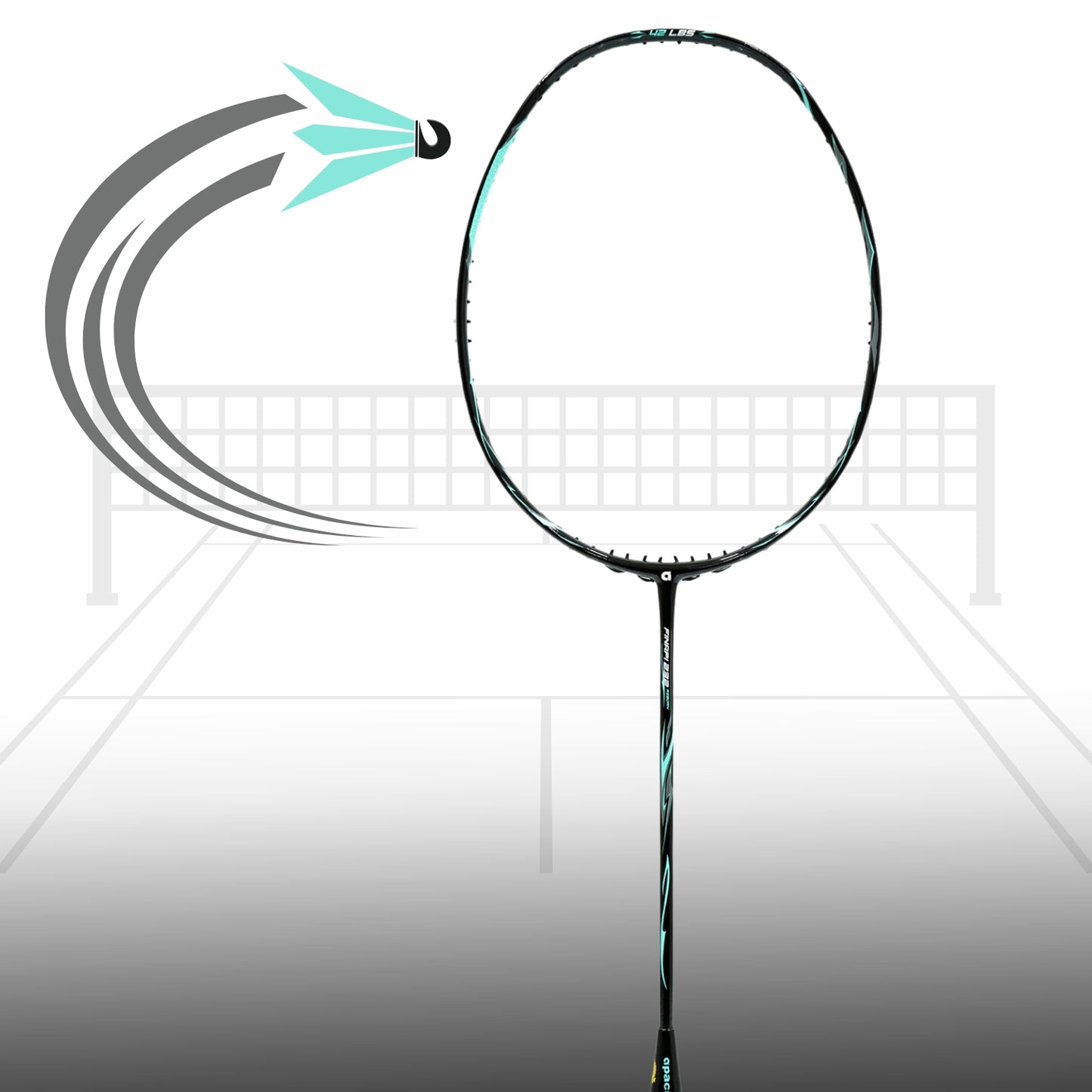 Apacs Finapi 232 Reborn Badminton Racket (4U-G2) - Best Price online Prokicksports.com