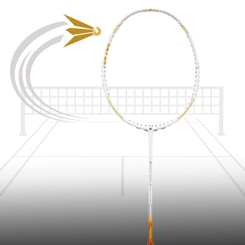 Apacs Finapi 232 Xtra Power Badminton Racket With Cover (4U-G1) - Best Price online Prokicksports.com