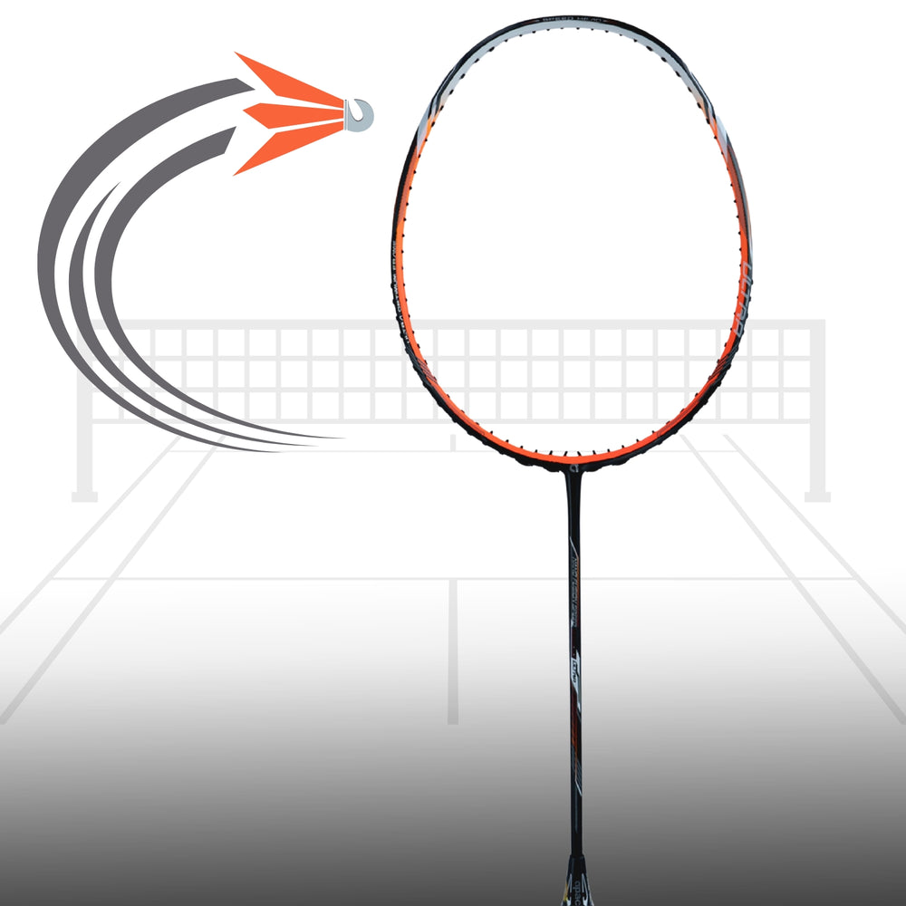 Apacs Nano Fusion Speed 9000 Ultra U Badminton Racquet With Cover (5U-G1) - Best Price online Prokicksports.com