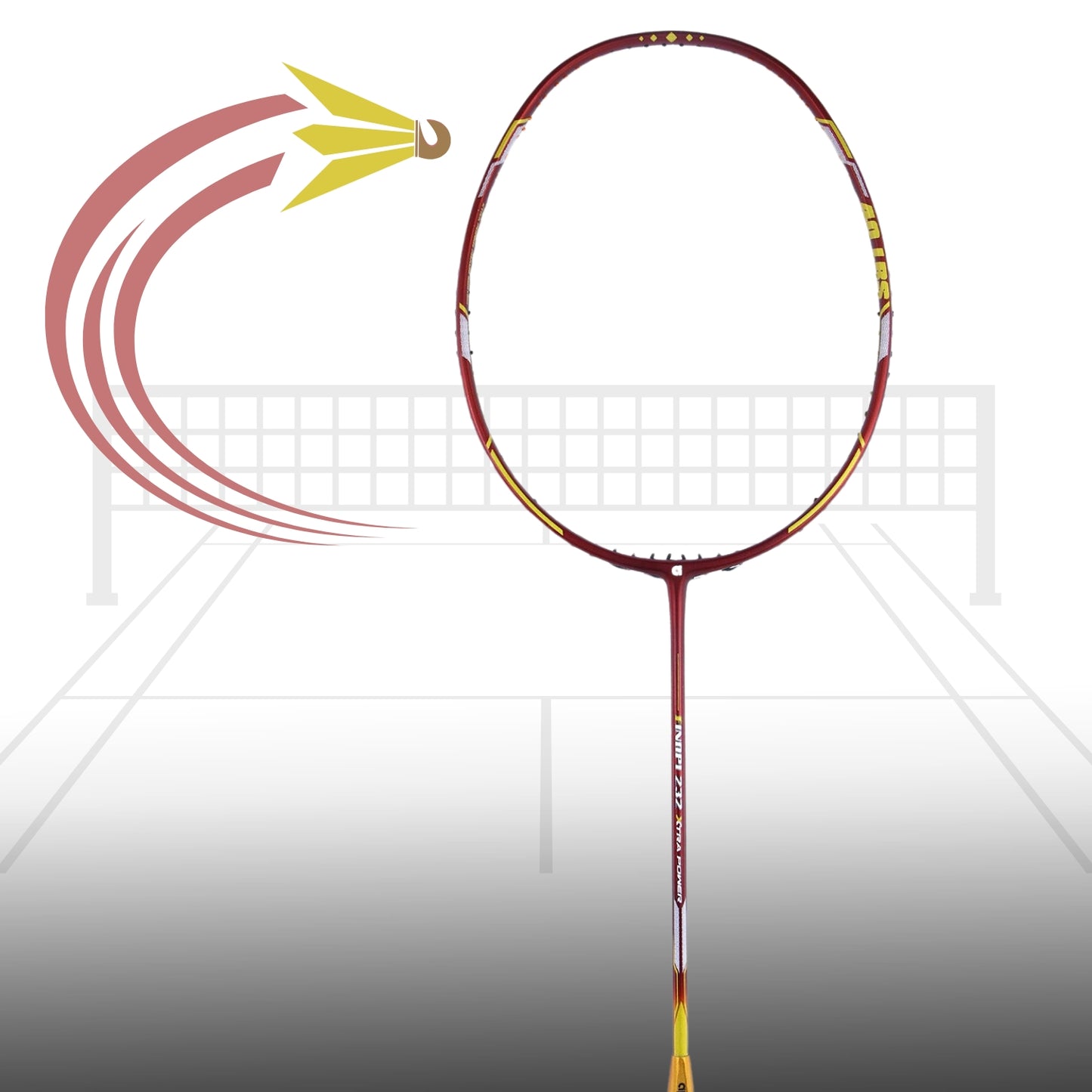Apacs Finapi 232 Xtra Power Badminton Racket without Cover (4U-G1) - Best Price online Prokicksports.com