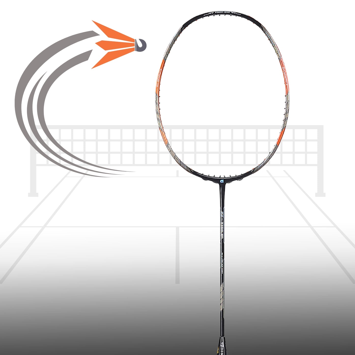 Apacs Z-Ziggler Badminton Racquet without Cover (4U-G2) - Best Price online Prokicksports.com