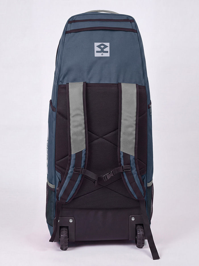 Shrey Pro Premium Duffle 2.0 Cricket Kitbag | 6 Padded Bat Pockets, Heavy-Duty Wheels & Shoe Compartment | Navy - Best Price online Prokicksports.com