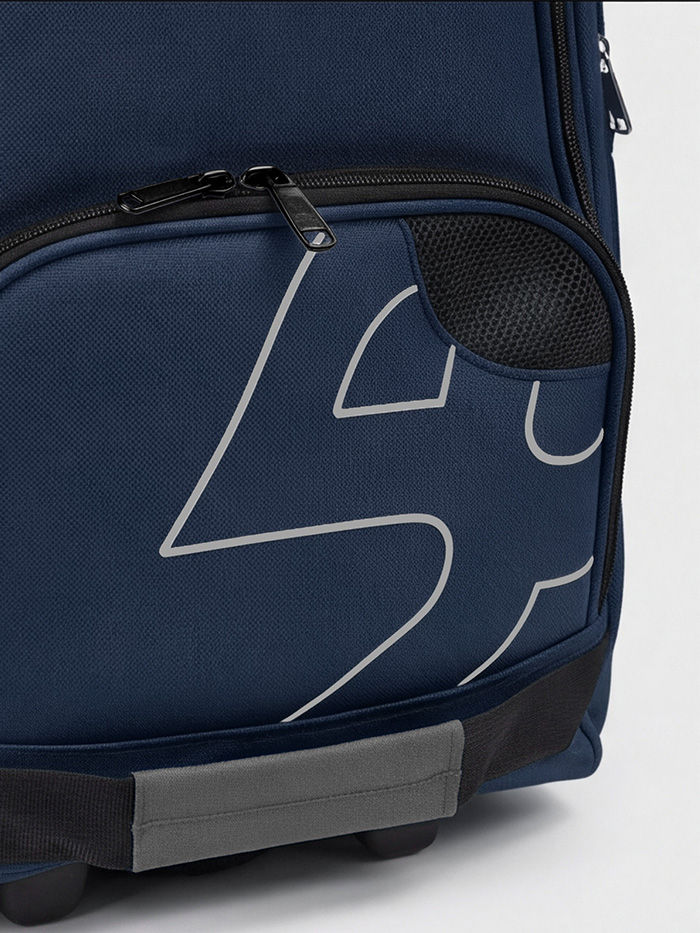 Shrey Pro Premium Duffle 2.0 Cricket Kitbag | 6 Padded Bat Pockets, Heavy-Duty Wheels & Shoe Compartment | Navy - Best Price online Prokicksports.com