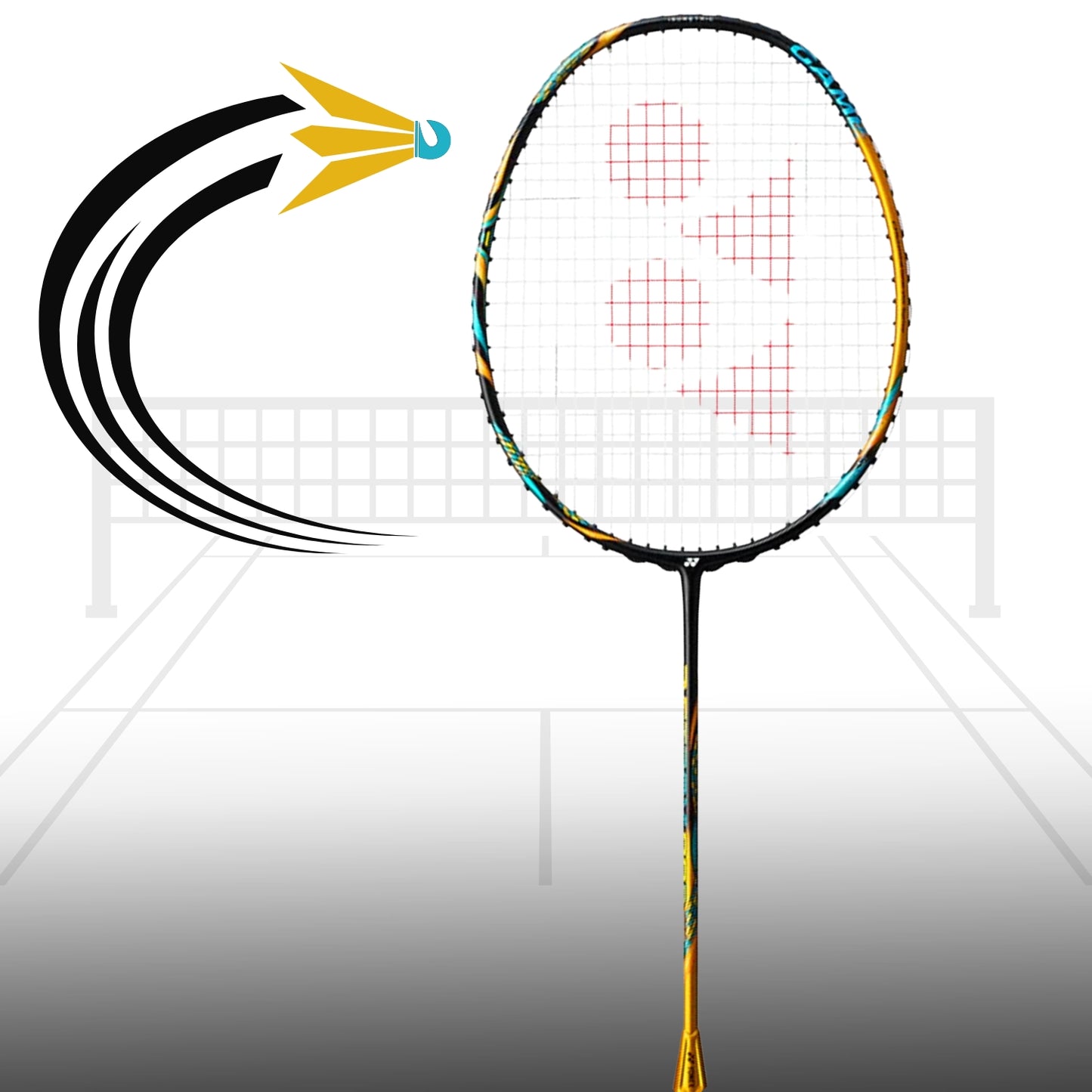 Yonex Astrox 88D Tour Badminton Racquet, Camel Gold - Best Price online Prokicksports.com