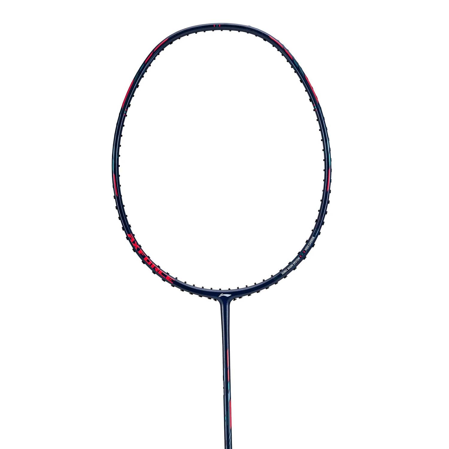 Li-Ning Axforce 30 EX Strong Badminton Racquet – G5 Grip, Unstrung, Power & Precision for Aggressive Play (Dark Blue) - Best Price online Prokicksports.com