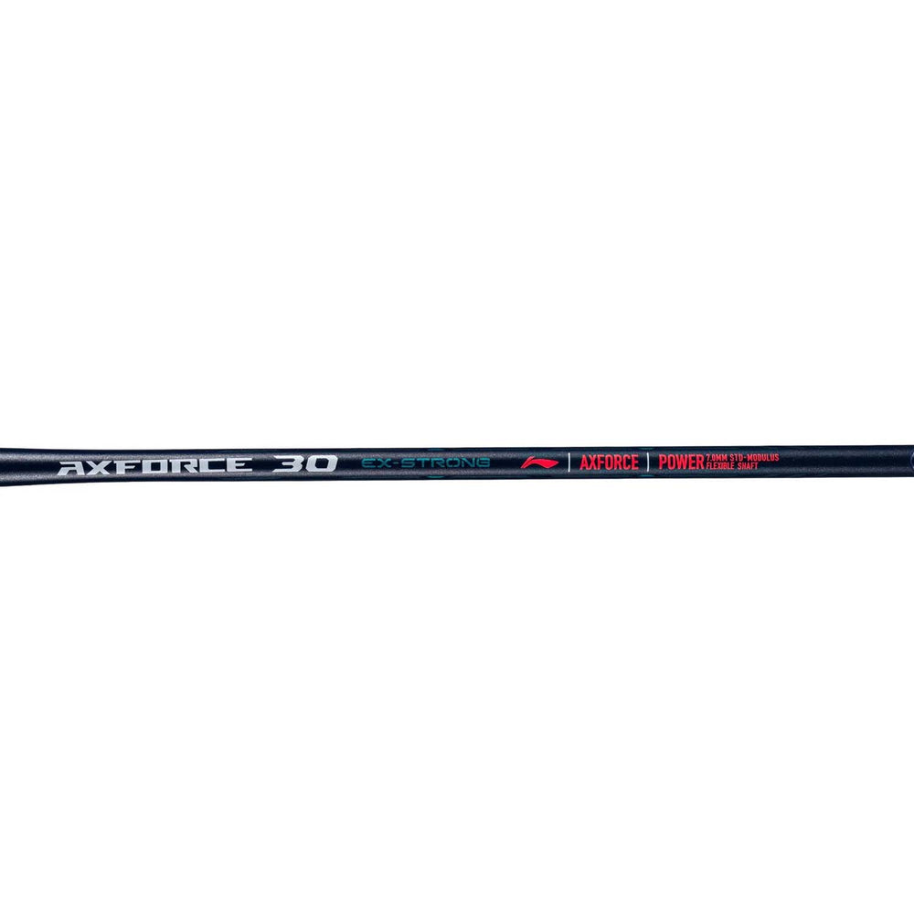 Li-Ning Axforce 30 EX Strong Badminton Racquet – G5 Grip, Unstrung, Power & Precision for Aggressive Play (Dark Blue) - Best Price online Prokicksports.com