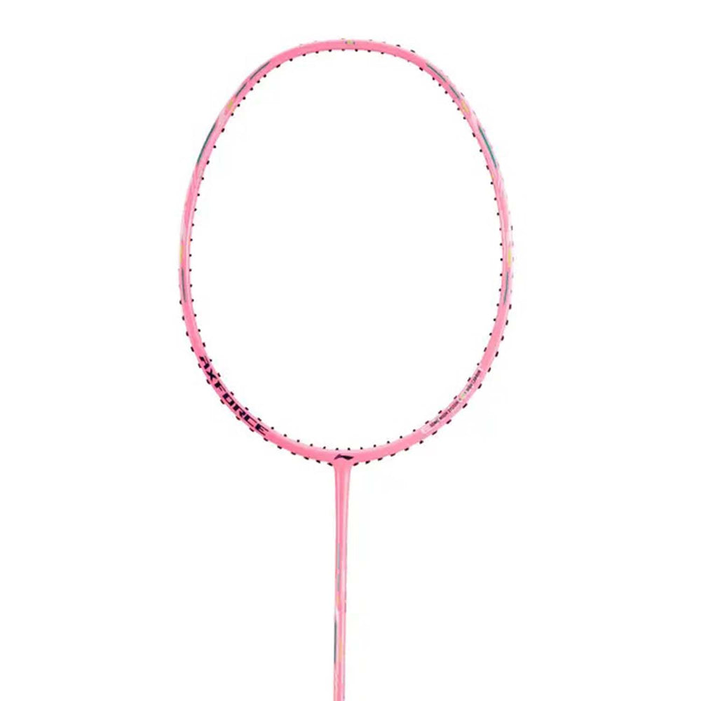 Li-Ning Axforce 30 EX Light Badminton Racquet – Ultra-Lightweight, 5G6 Grip, Unstrung for Speed & Control (Light Pink) - Best Price online Prokicksports.com
