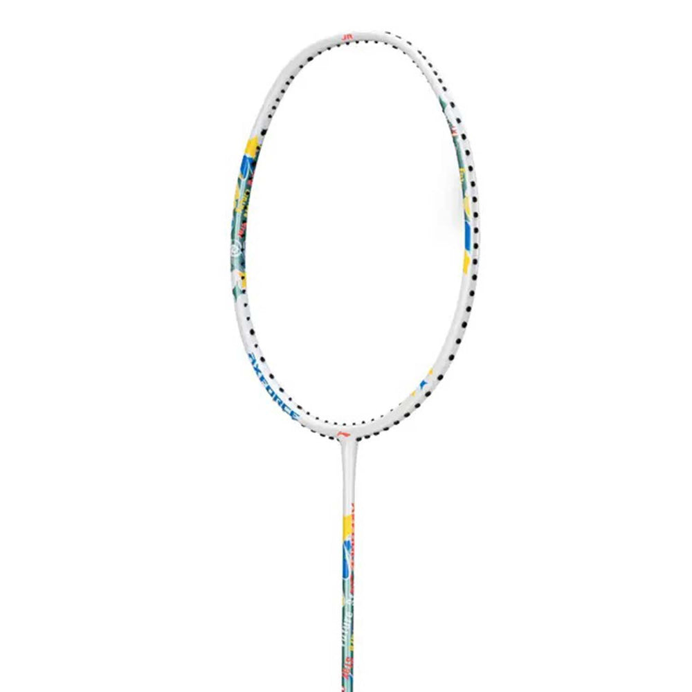 Li-Ning AX Force Junior Badminton Racquet – G6 Grip, Lightweight & Durable, High Power & Control for Young Players (Black/Blue) - Best Price online Prokicksports.com