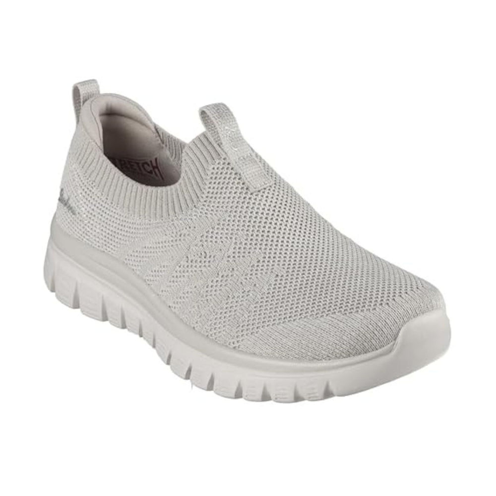 Skechers Graceful – Good Vibe Women’s Slip-On Running Shoe Stretch-Fit Mesh Upper | Memory Foam Comfort | Lightweight & Machine Washable Vegan Sneaker - Best Price online Prokicksports.com