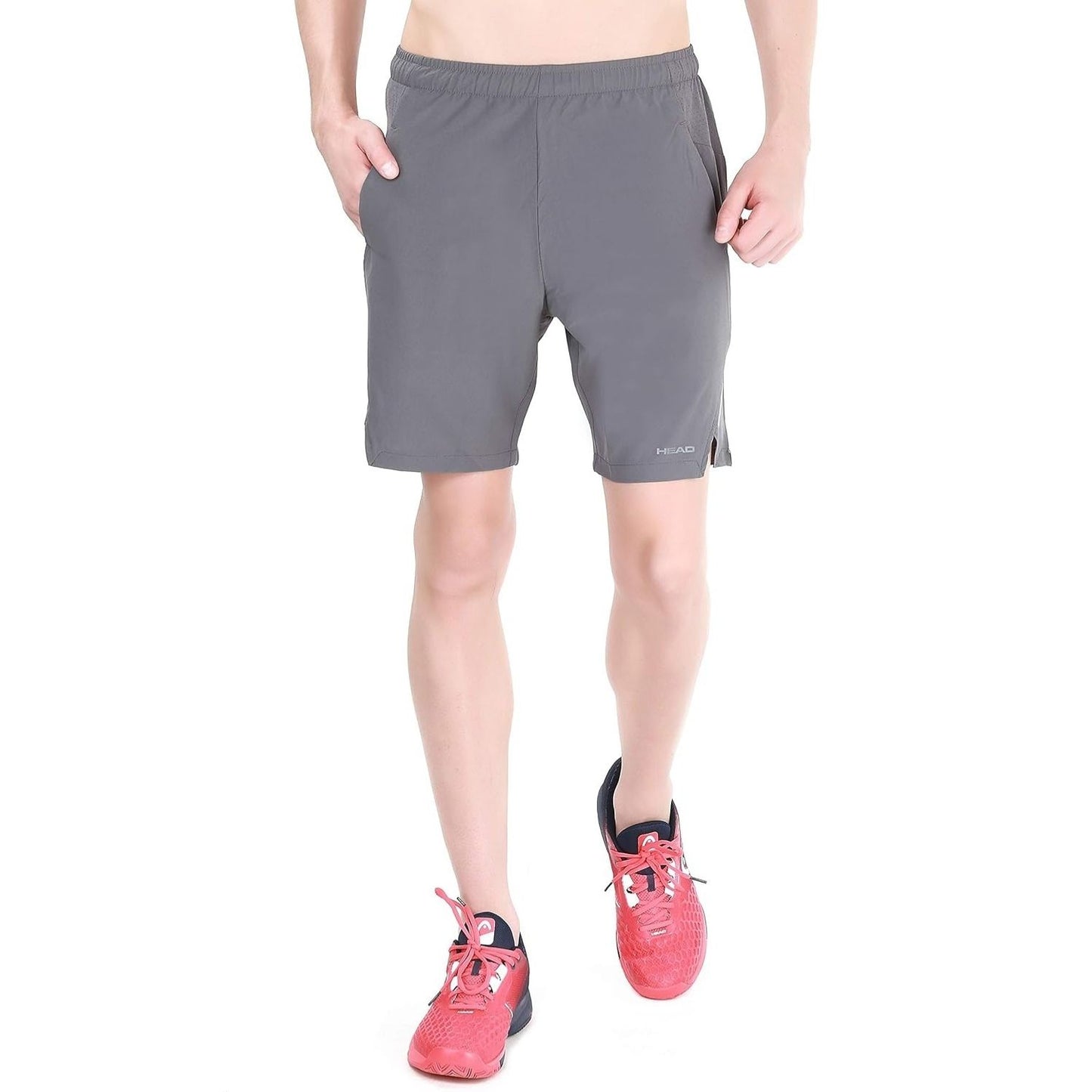 HEAD HPS Model Men’s Tennis Shorts – 100% Polyester, White | Breathable Quick-Dry Athletic Fit | Lightweight Comfort for Tennis & Sports | Buy HEAD HPS 1085 Shorts India Online - Best Price online Prokicksports.com