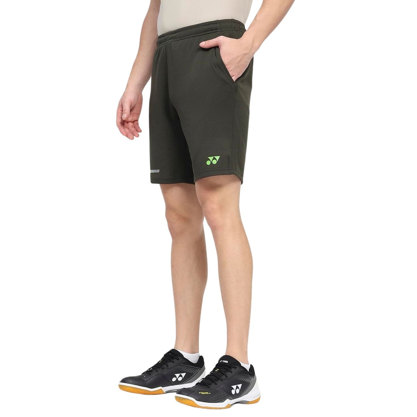 Yonex 2748 Easy4 Men’s Sports Shorts | TruDry Quick Dry Breathable Fleecy Polyester Athletic Shorts for Badminton, Tennis, Squash, Pickleball | Yonex Easy4 Series Lightweight - Best Price online Prokicksports.com